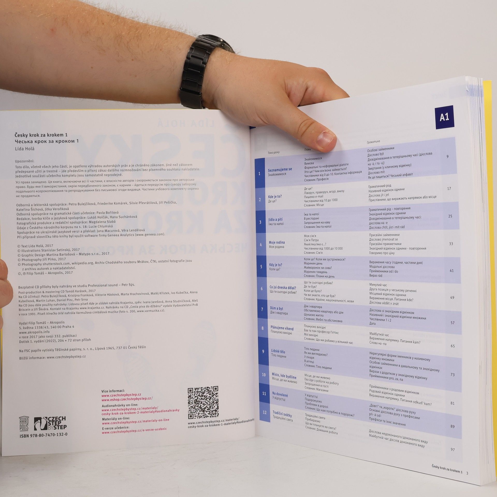 Lída Holá Česky krok za krokem 1. A1-A2