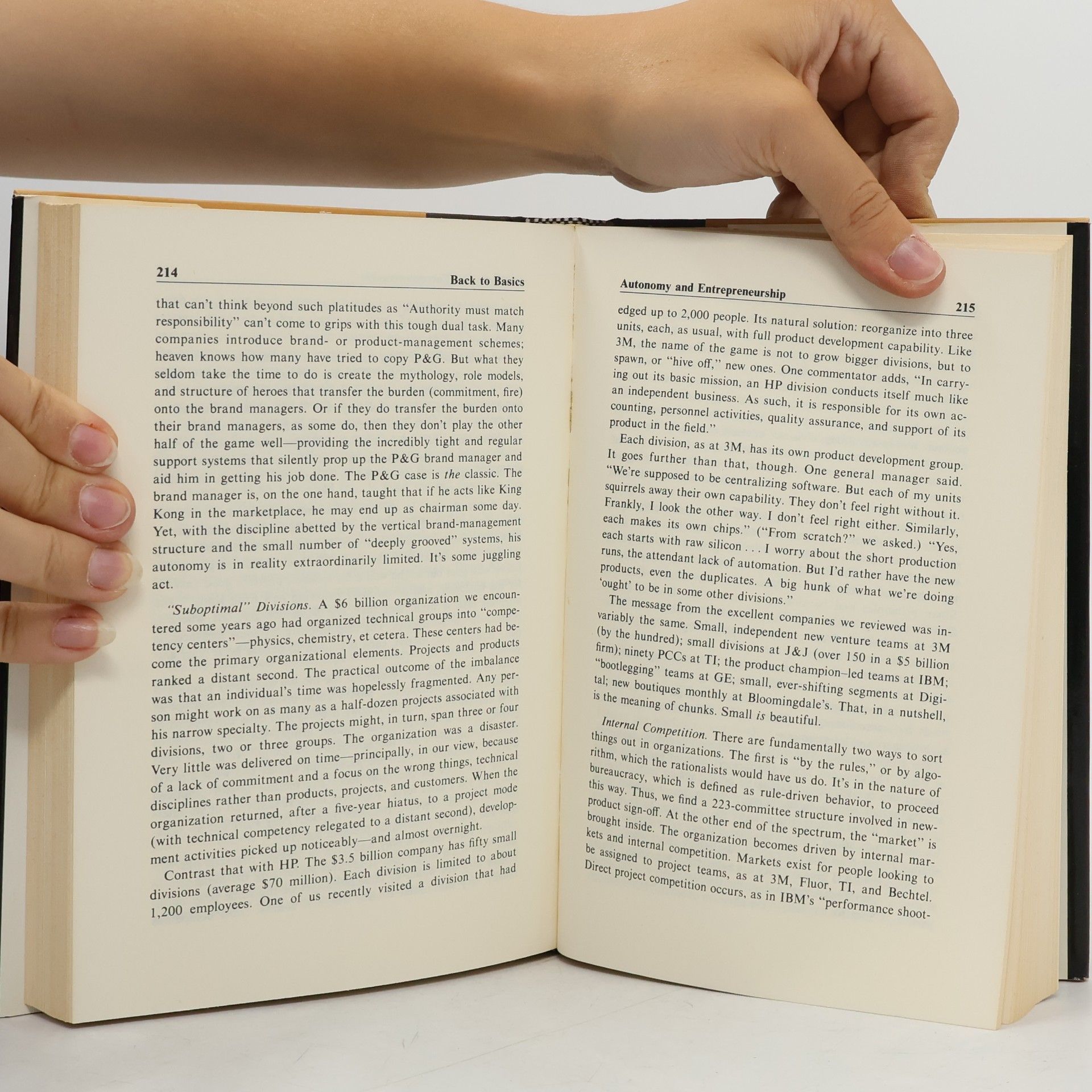 Robert H. Waterman In Search of Excellence