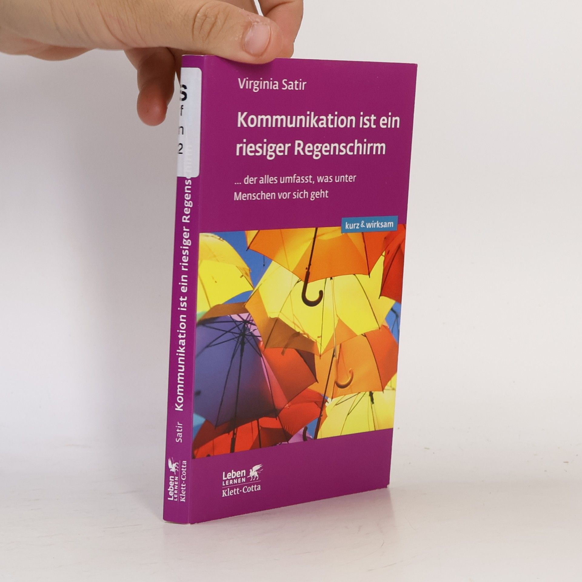 Leben lernen: Kommunikation ist ein riesiger Regenschirm