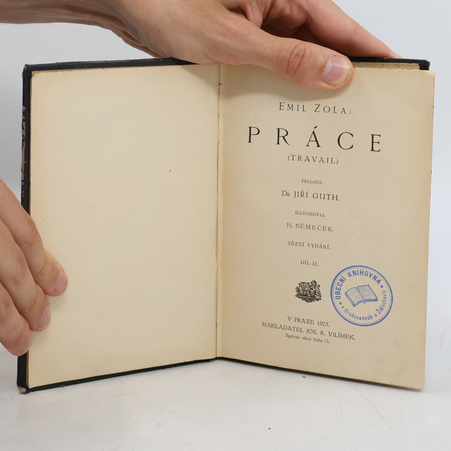 Émile Zola Práce