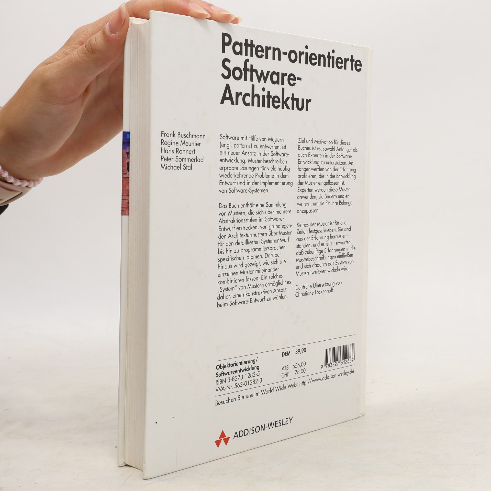 Frank Buschmann Pattern-orientierte Software-Architektur