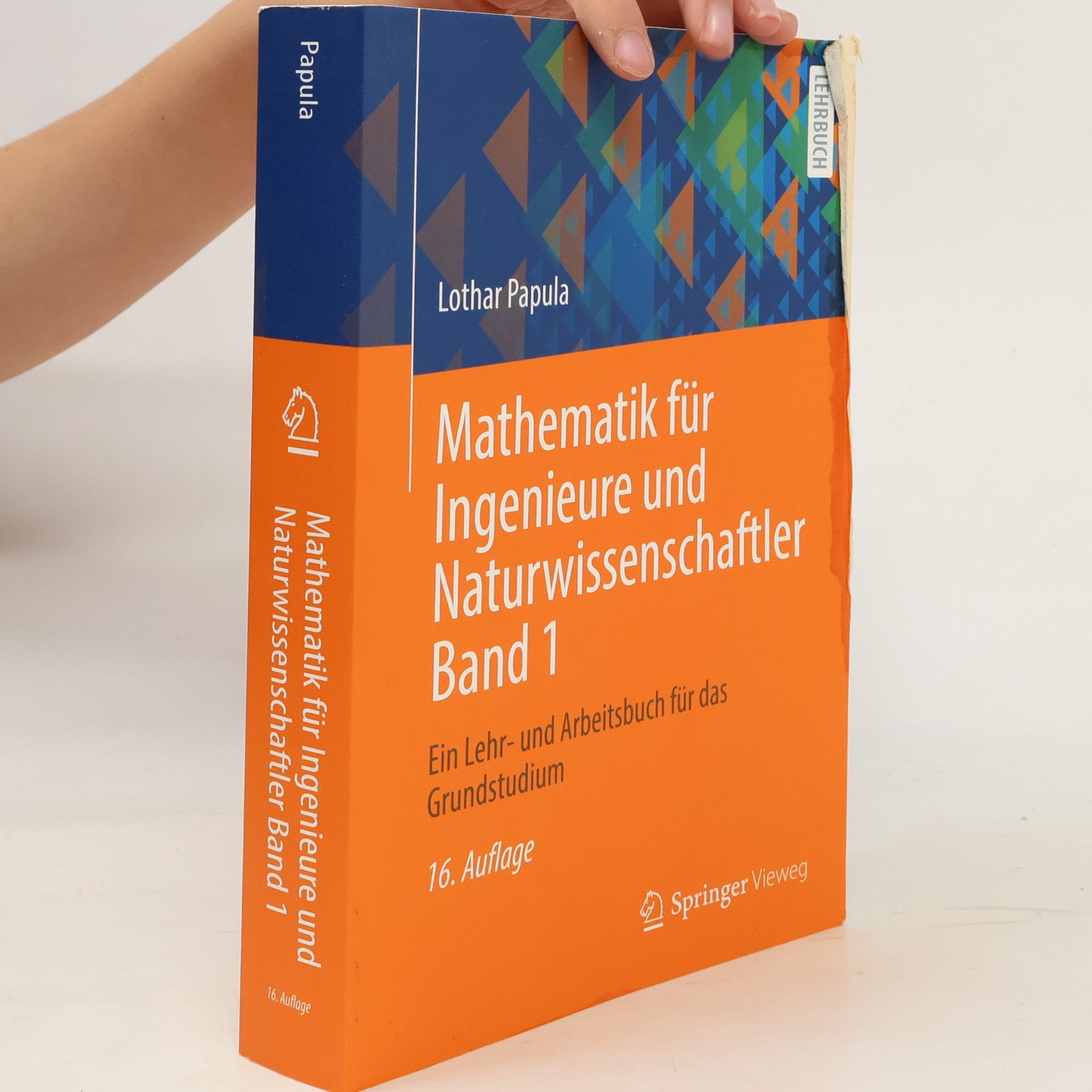 Lothar Papula Mathematik für Ingenieure und Naturwissenschaftler Band 1