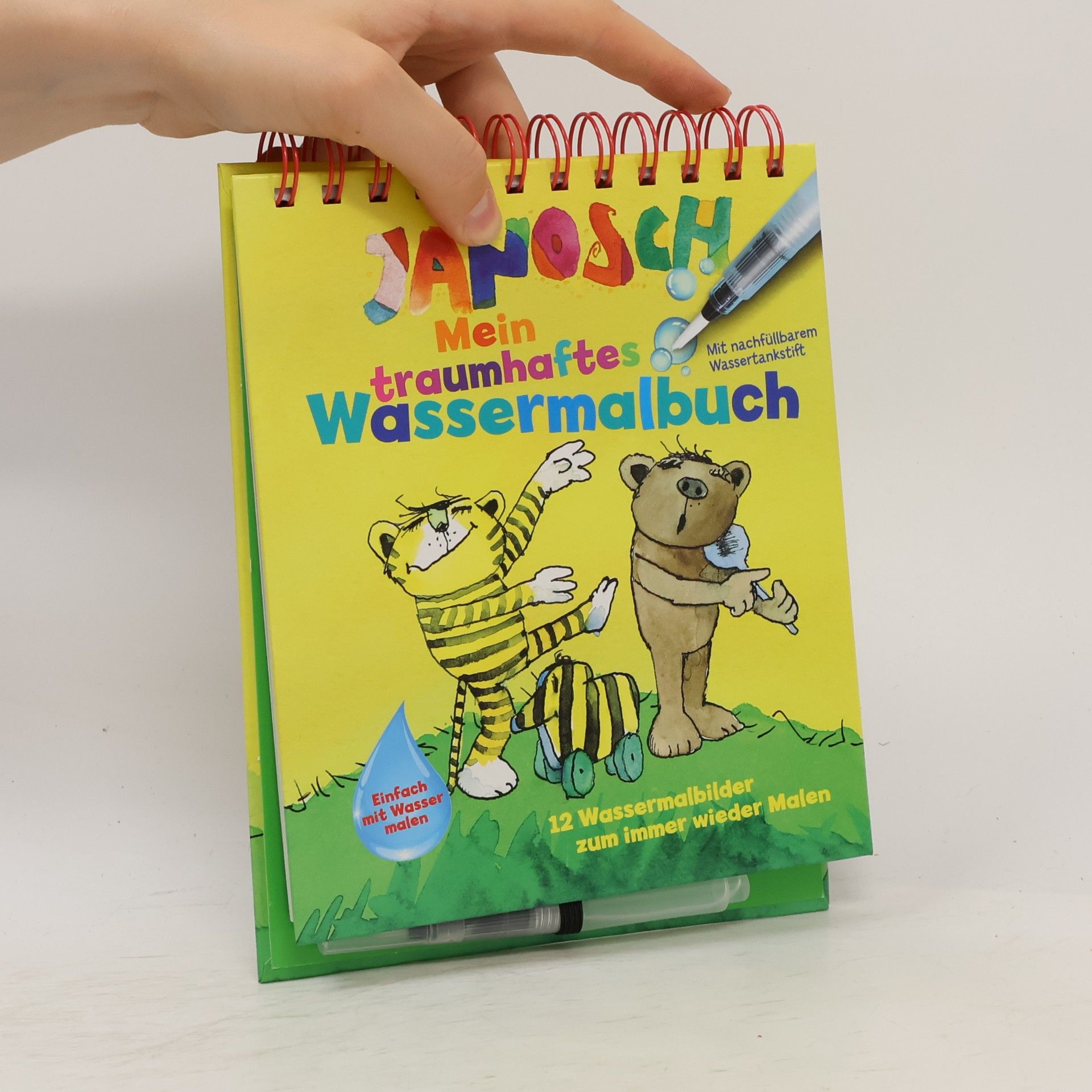 Janosch: Mein traumhaftes Wassermalbuch