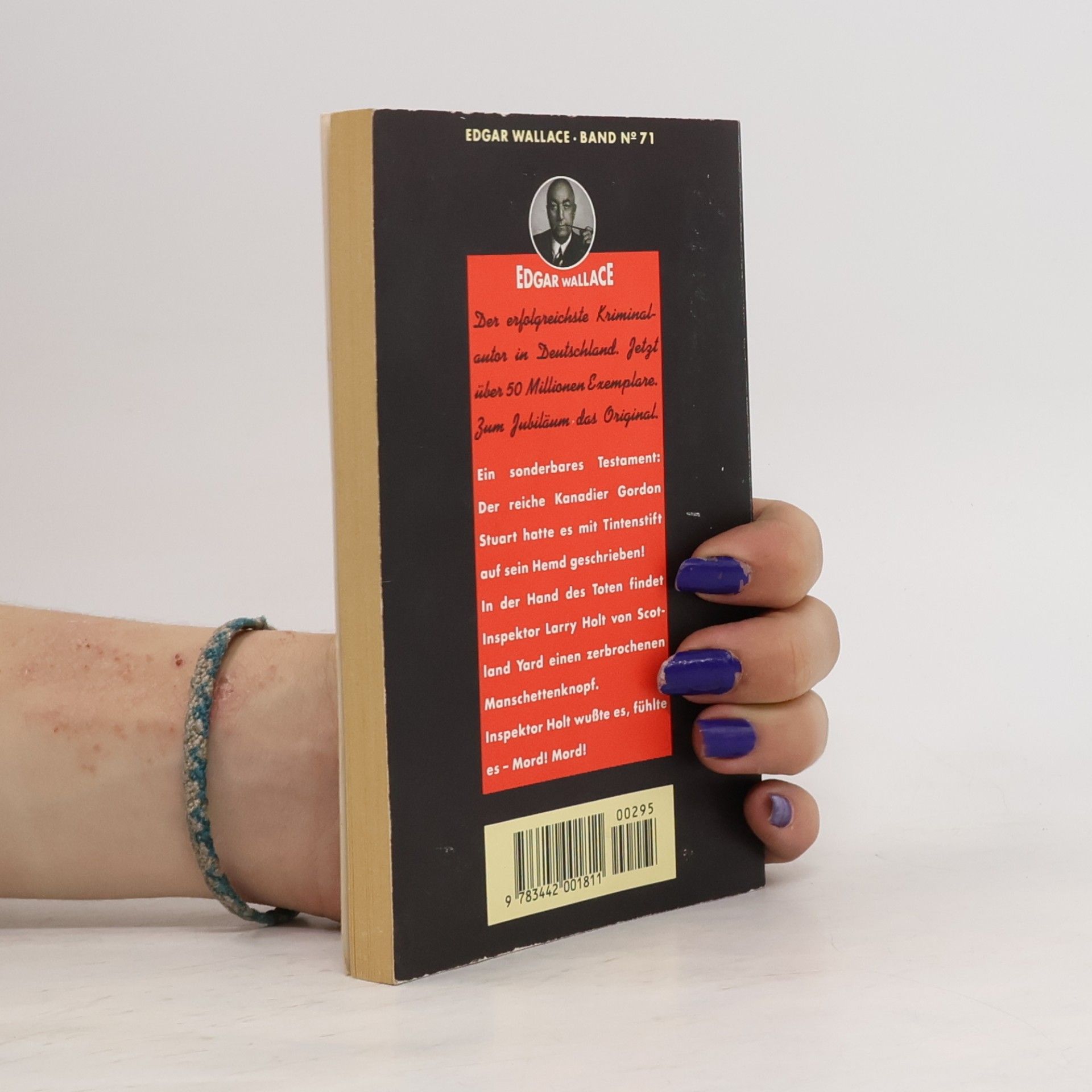 Edgar Wallace Die toten Augen von London ; Kriminalroman
