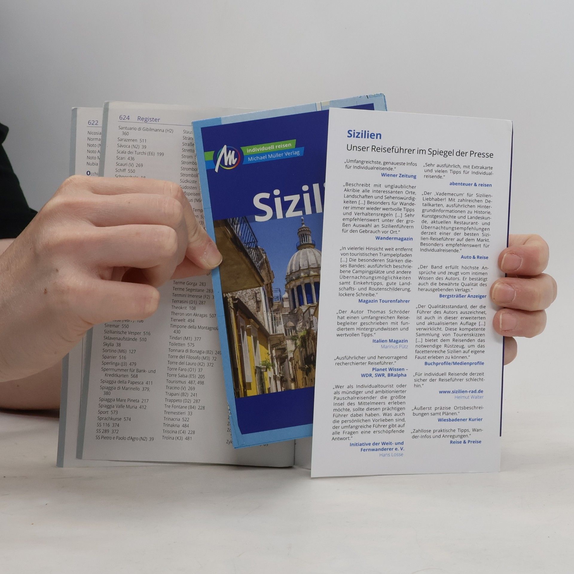 Thomas Schröder Sizilien Reiseführer Michael Müller Verlag