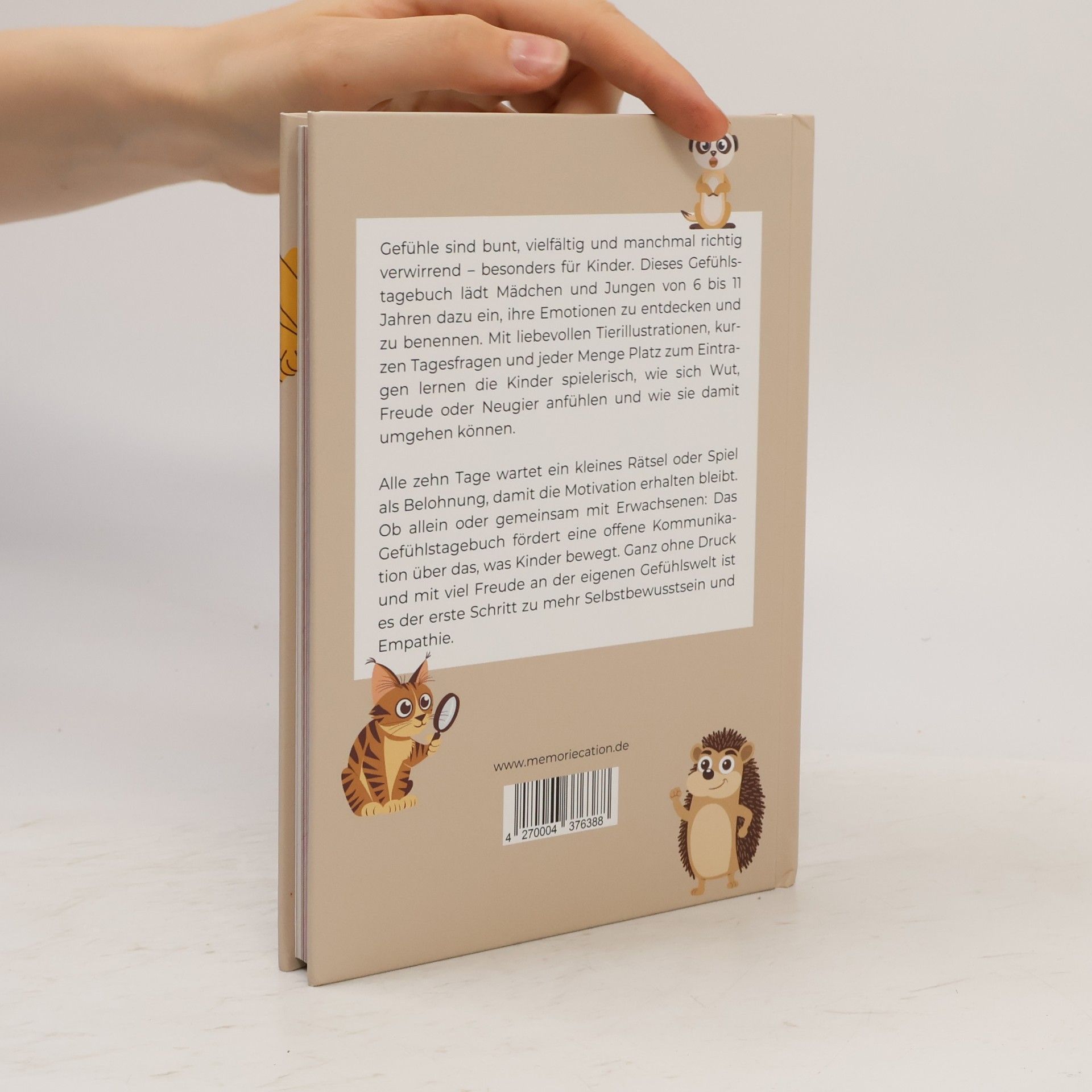 kolektiv Gefühlstagebuch für Kinder von 6 - 11 Jahren
