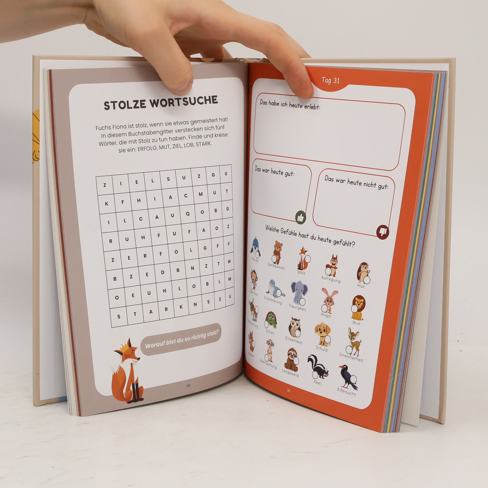 kolektiv Gefühlstagebuch für Kinder von 6 - 11 Jahren