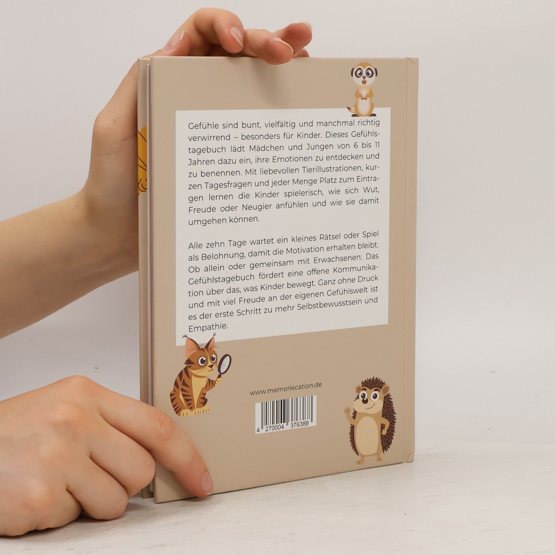 kolektiv Gefühlstagebuch für Kinder von 6 - 11 Jahren