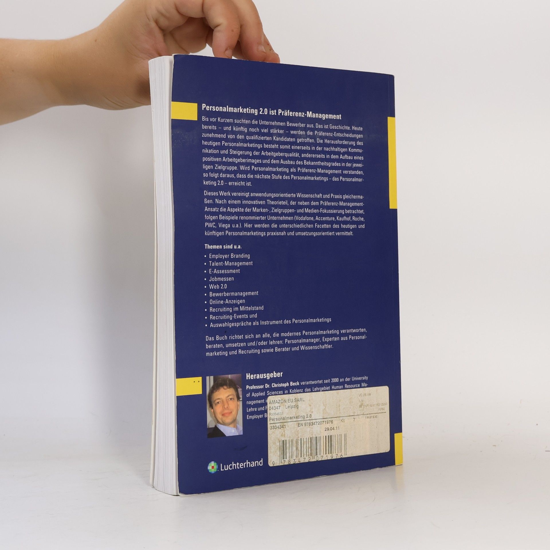 Christoph Beck Personalmarketing 2.0