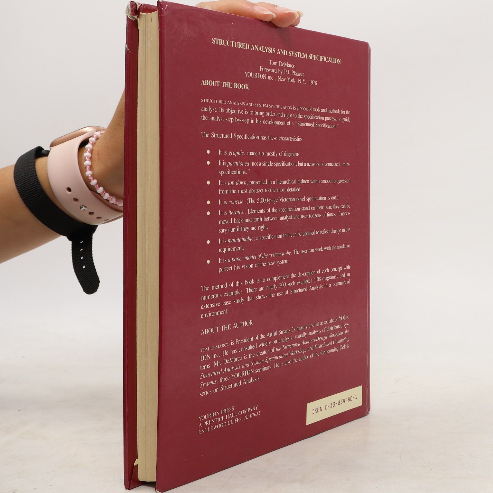 Tom DeMarco Structured Analysis and System Specification