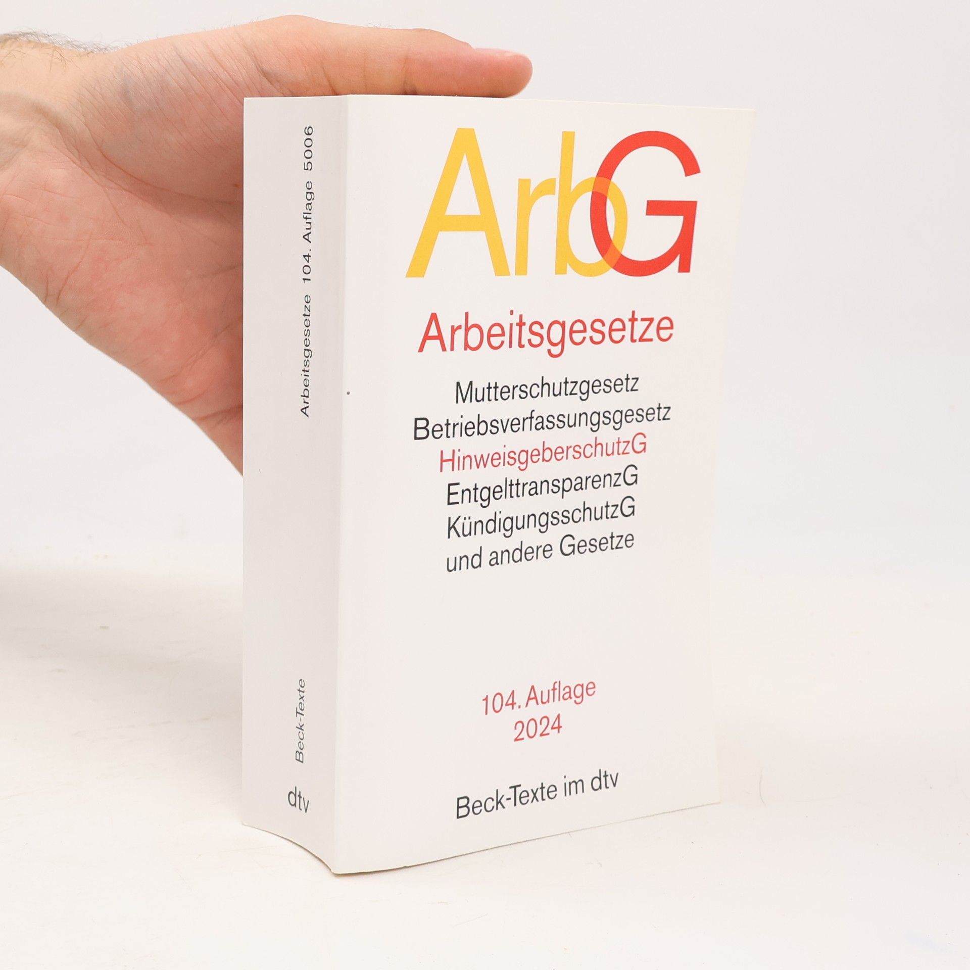 Collectif d'auteurs Arbeitsgesetze