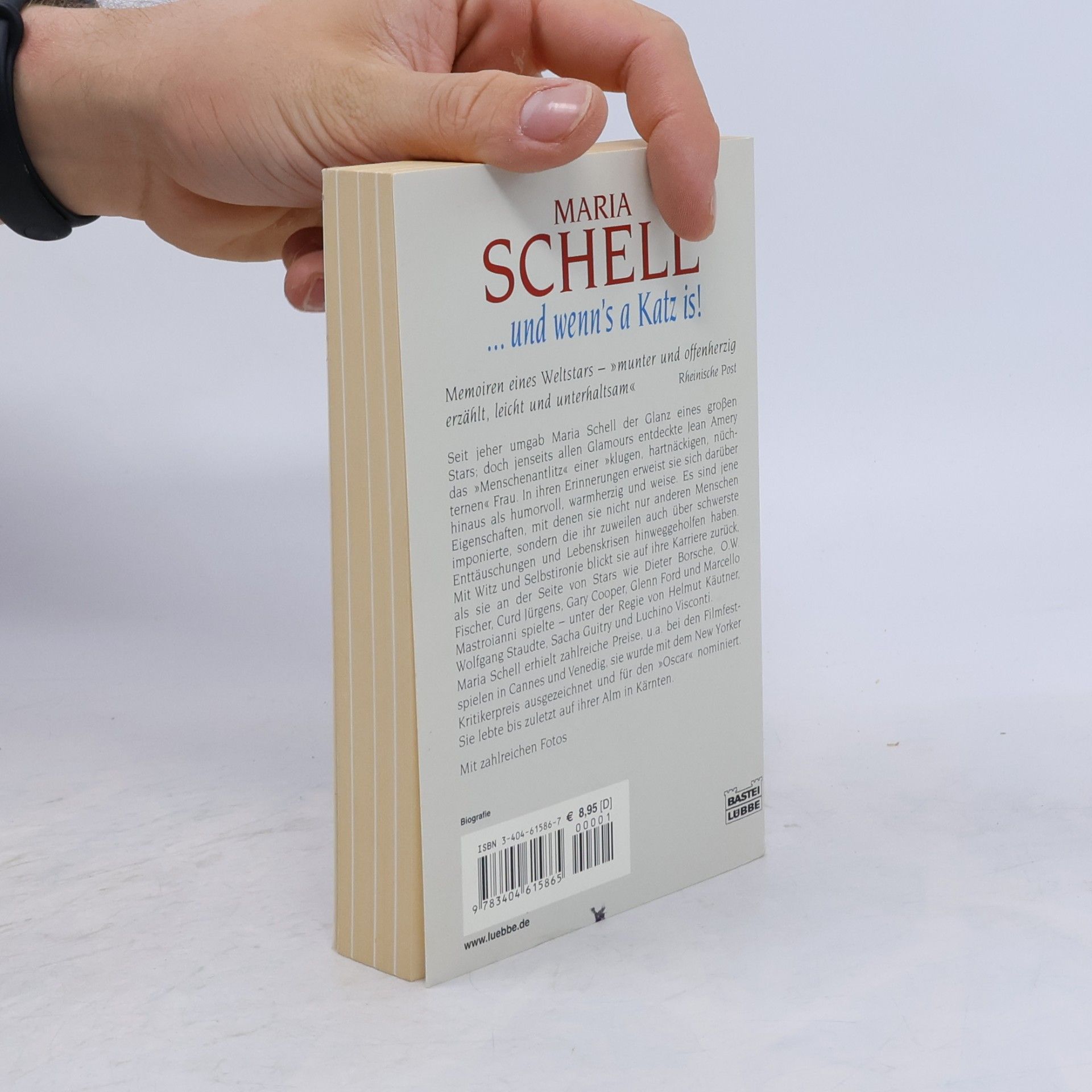 Maria Schell ... und wenn's a Katz is!