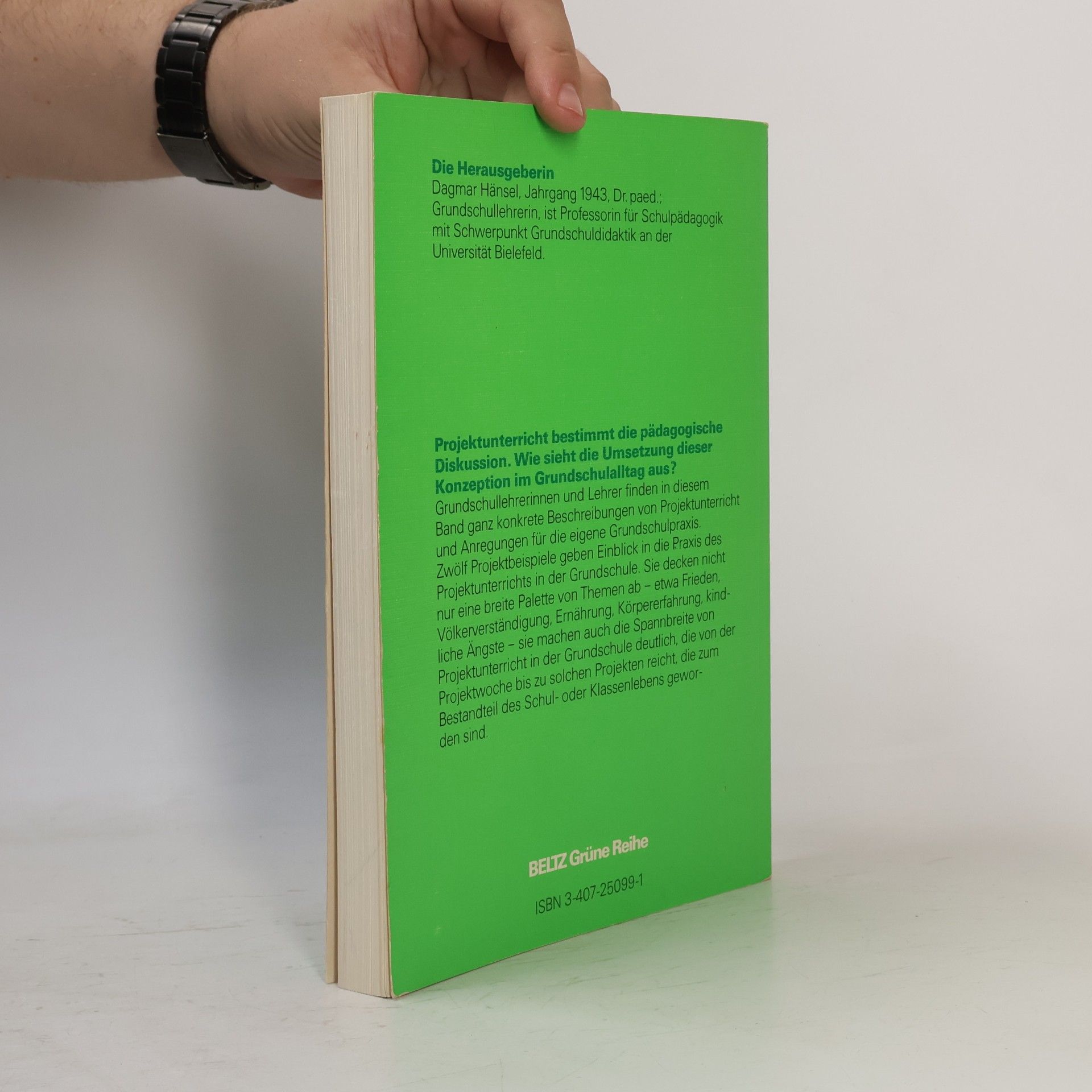 Dagmar Hänsel Grüne Reihe: Das Projektbuch Grundschule