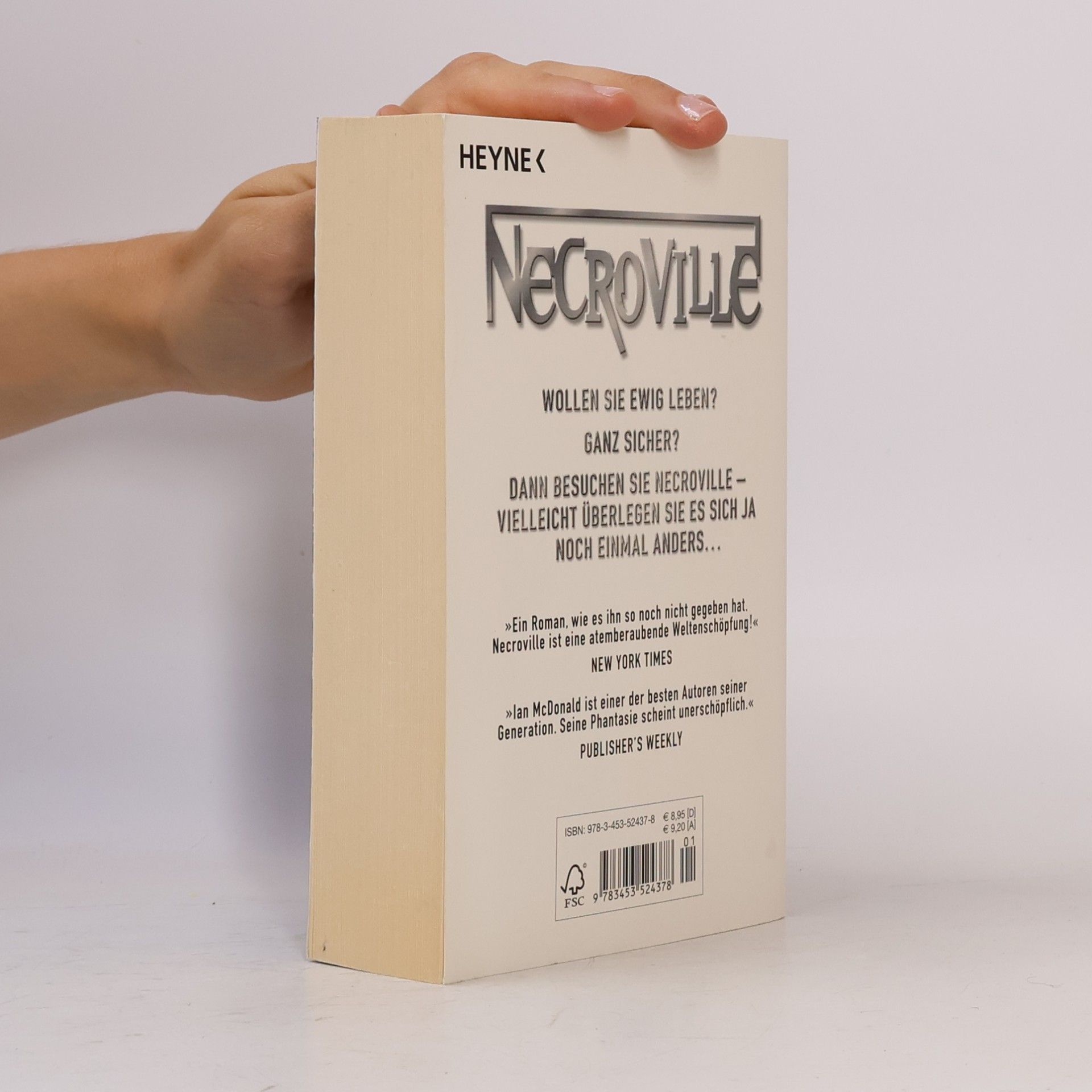 Ian McDonald Necroville