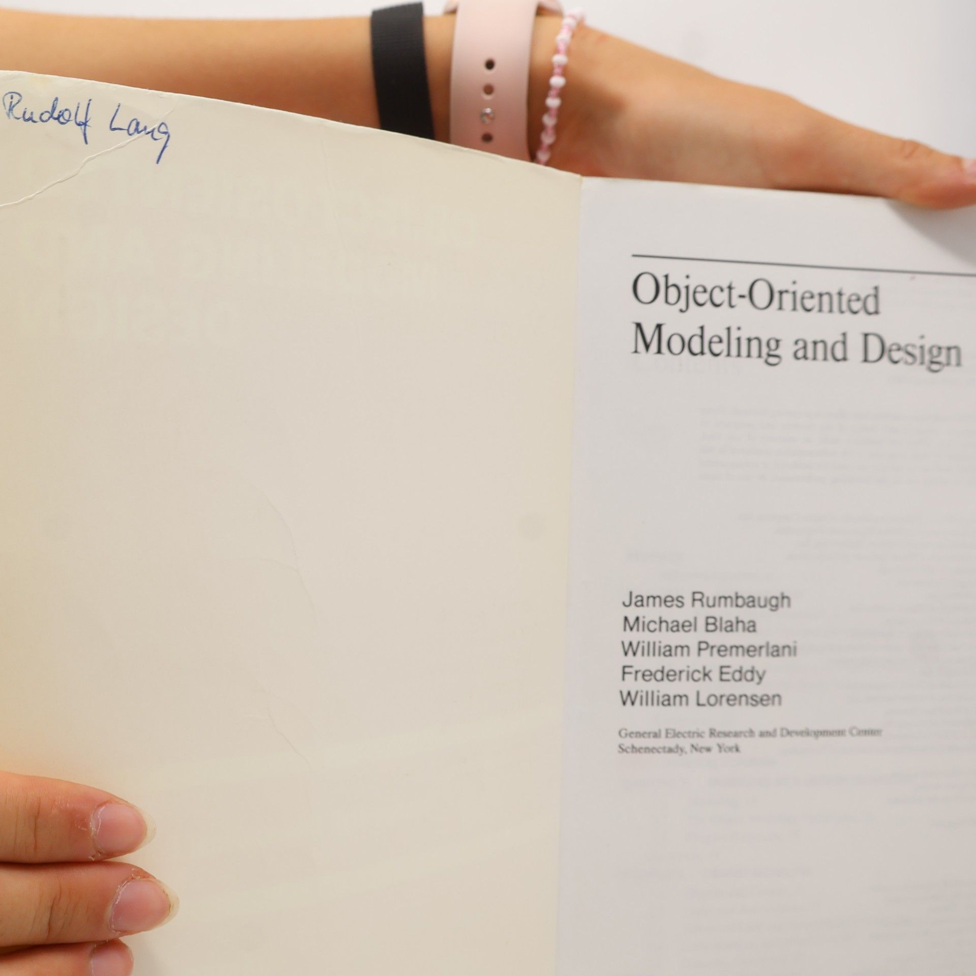 James Rumbaugh Prentice-Hall International Editions: Object Oriented Modeling and Design: International Edition