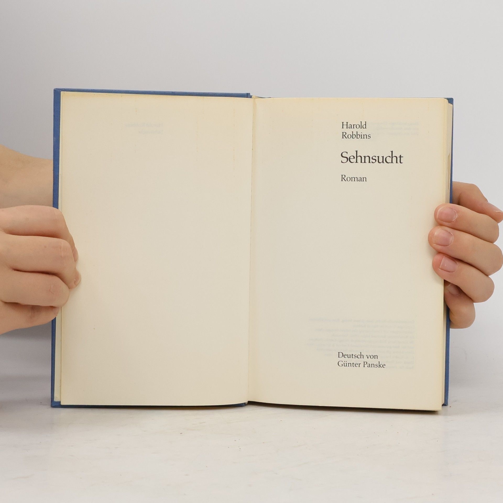 Harold Robbins Sehnsucht
