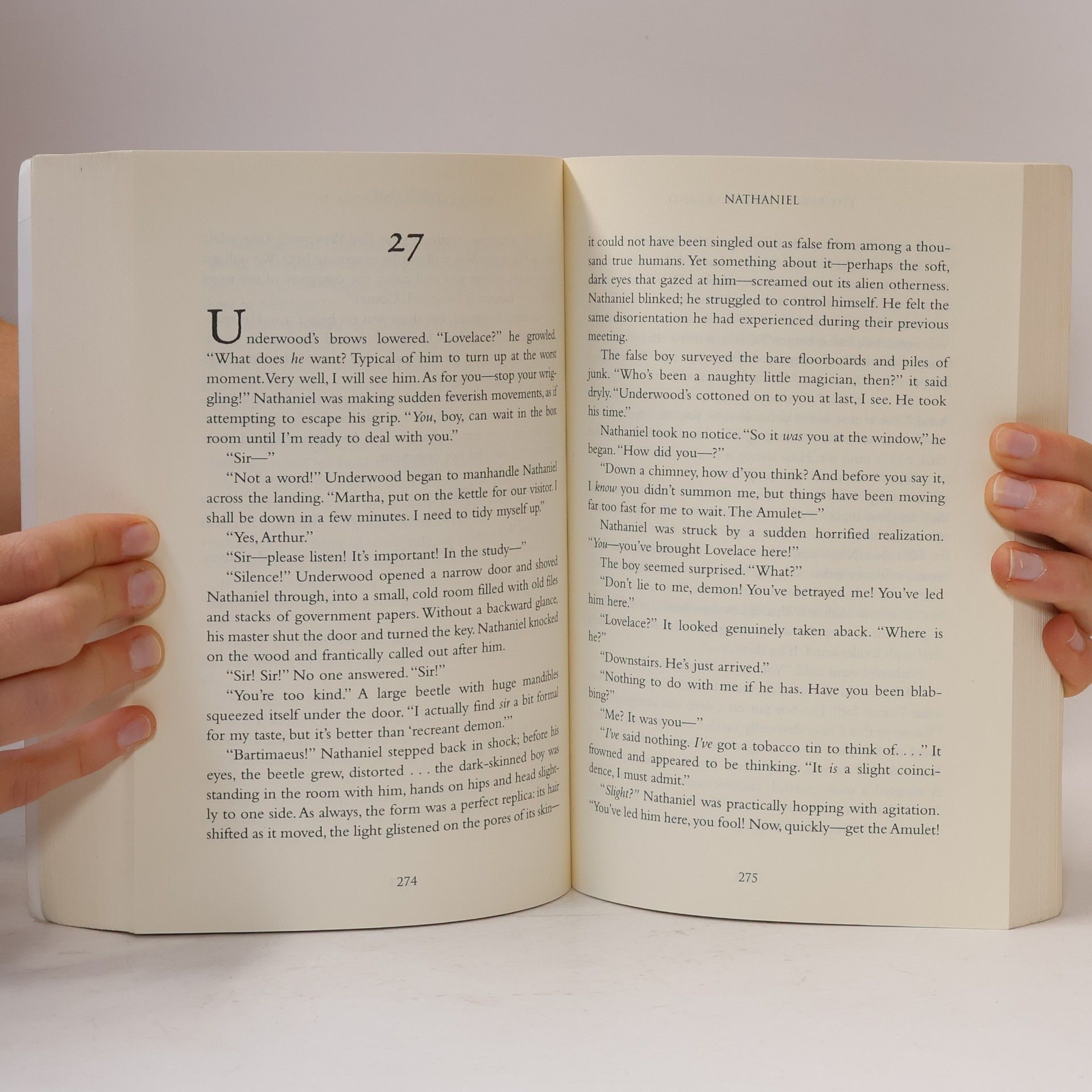 Jonathan Stroud The Bartimaeus Trilogy 1. The Amulet of Samarkand
