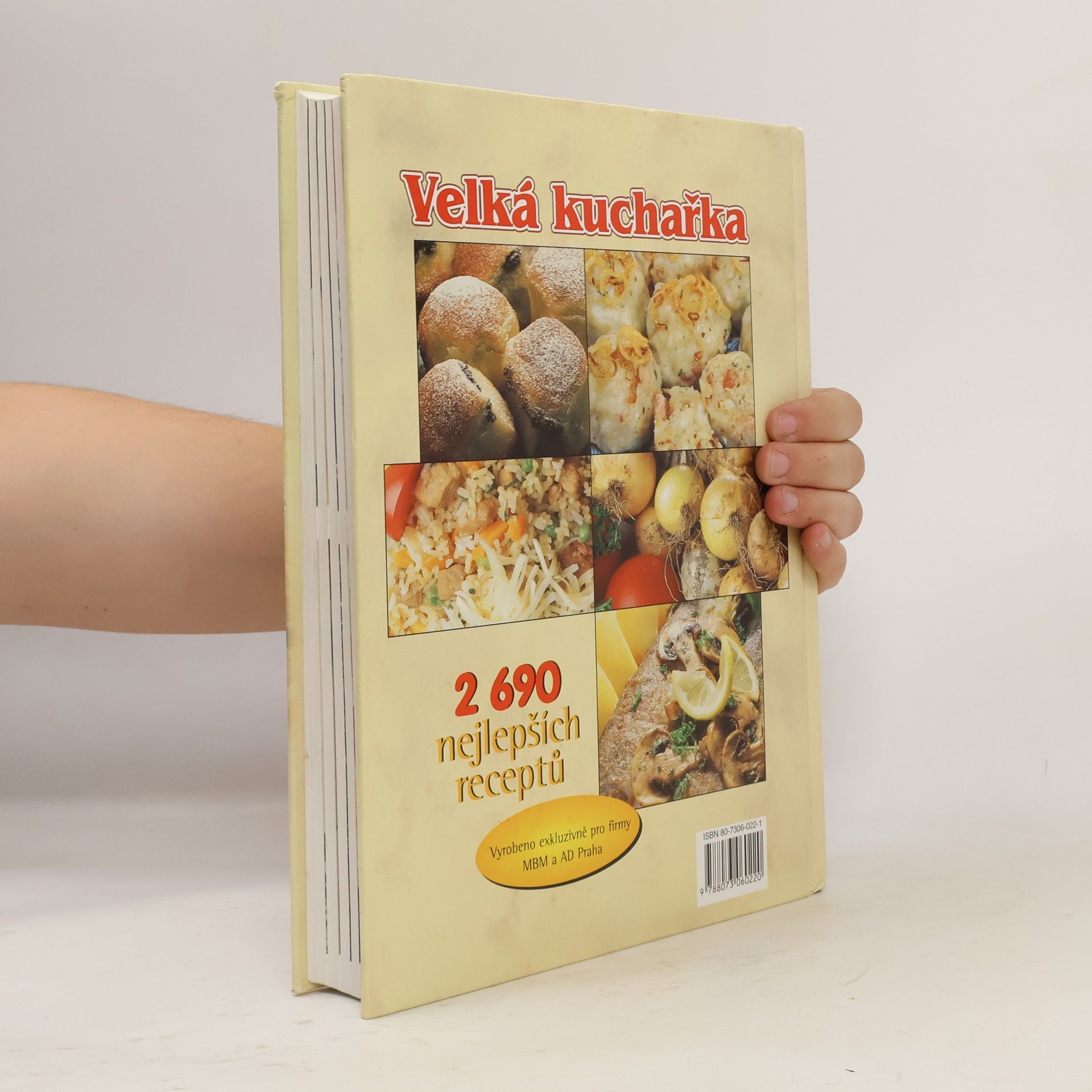 Květa Macáková Velká kuchařka : 2690 receptů z domácí i zahraniční kuchyně