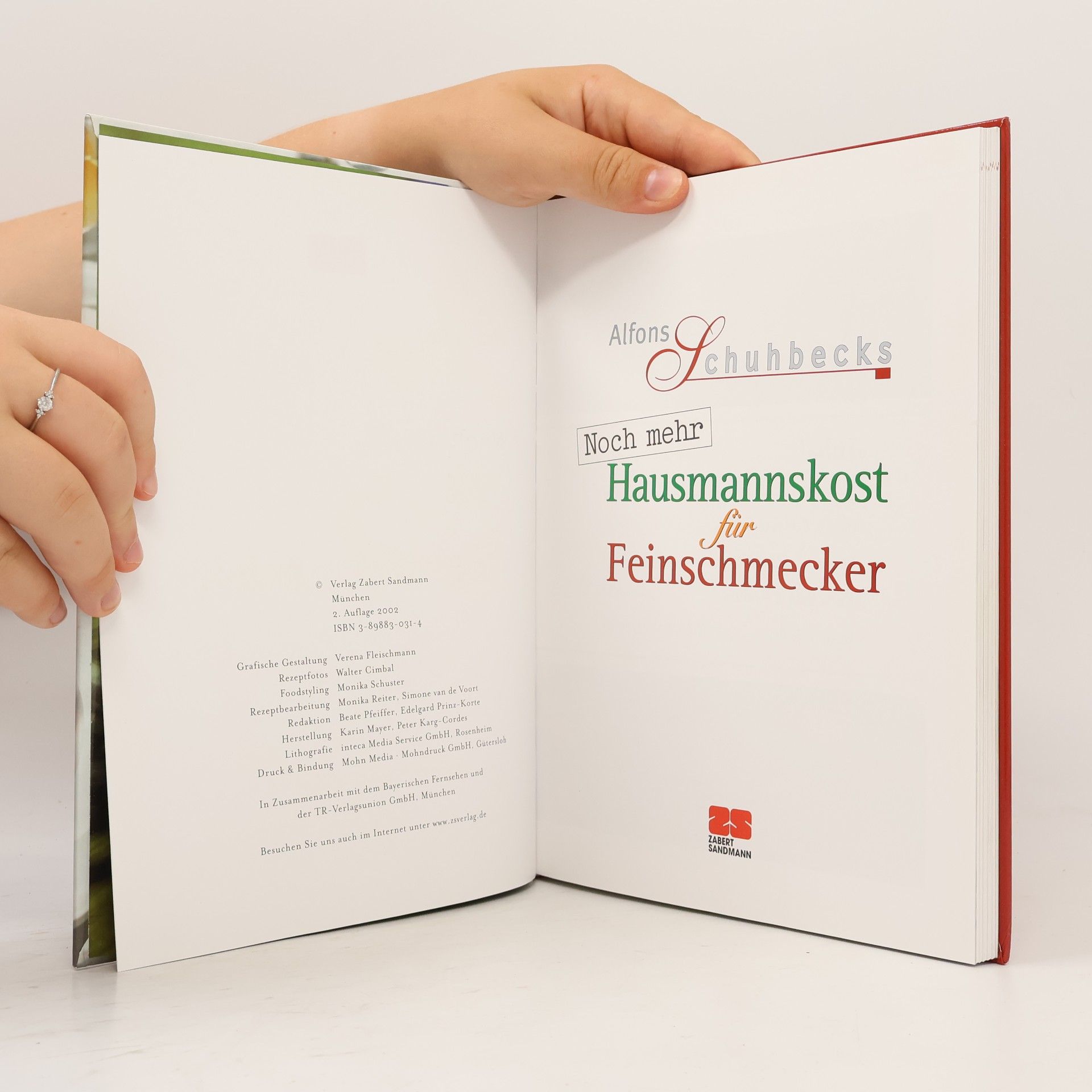 Alfons Schuhbeck Noch mehr Hausmannskost für Feinschmecker