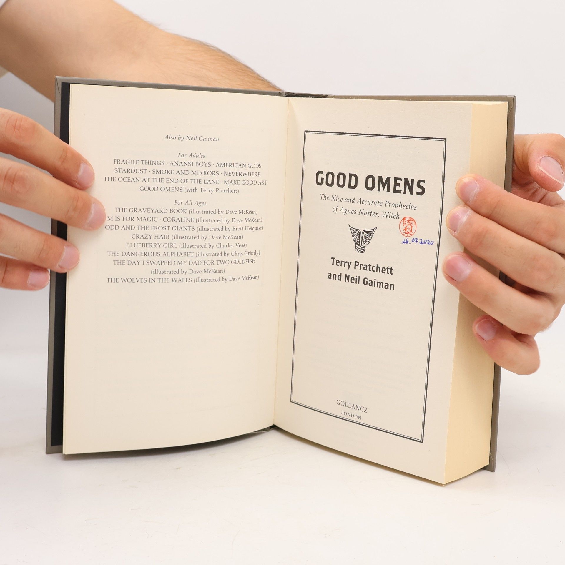 Terry Pratchett Good Omens : The Nice and Accurate Prophecies of Agnes Nutter, Witch