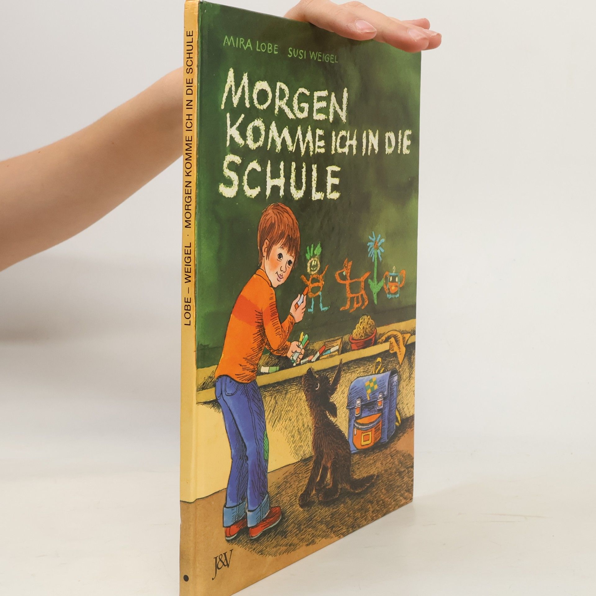 Morgen komme ich in die Schule