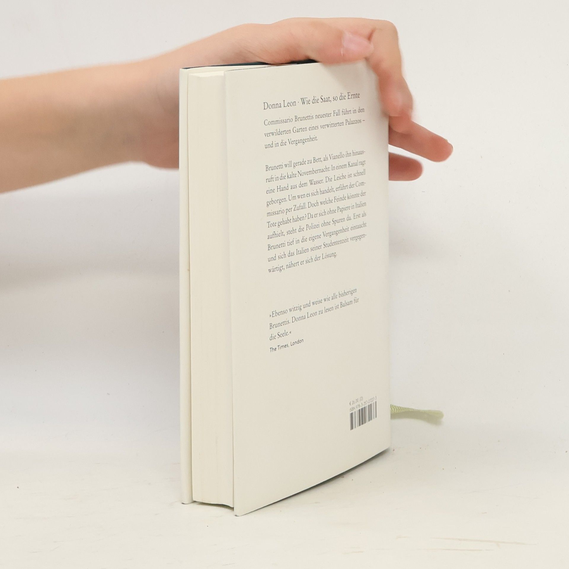Donna Leon Wie die Saat, so die Ernte
