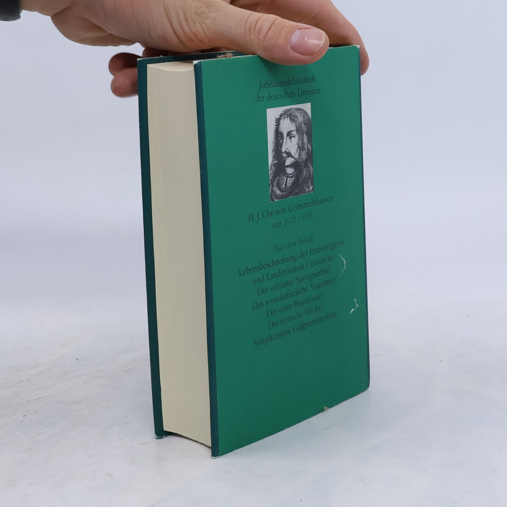 Hans Jakob Christoffel von Grimmelshausen Simplicianische Schriften