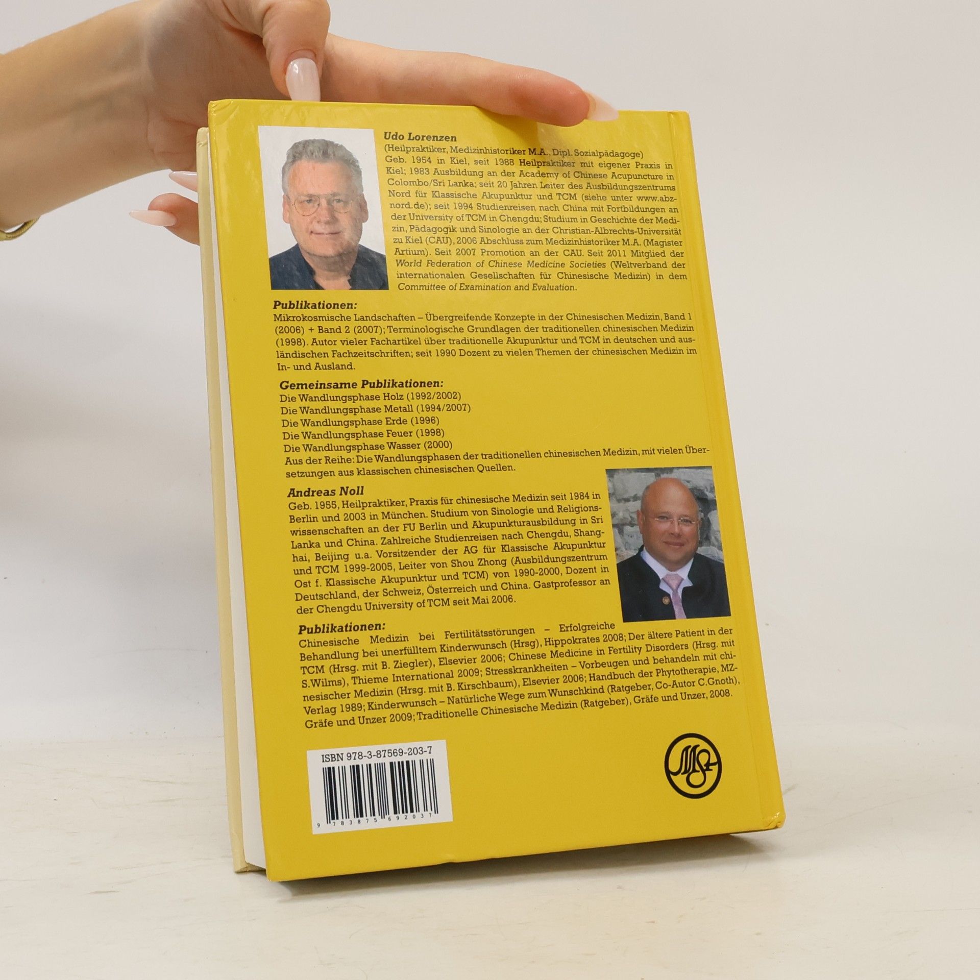Udo Lorenzen Die Wandlungsphasen der traditionellen chinesischen Medizin