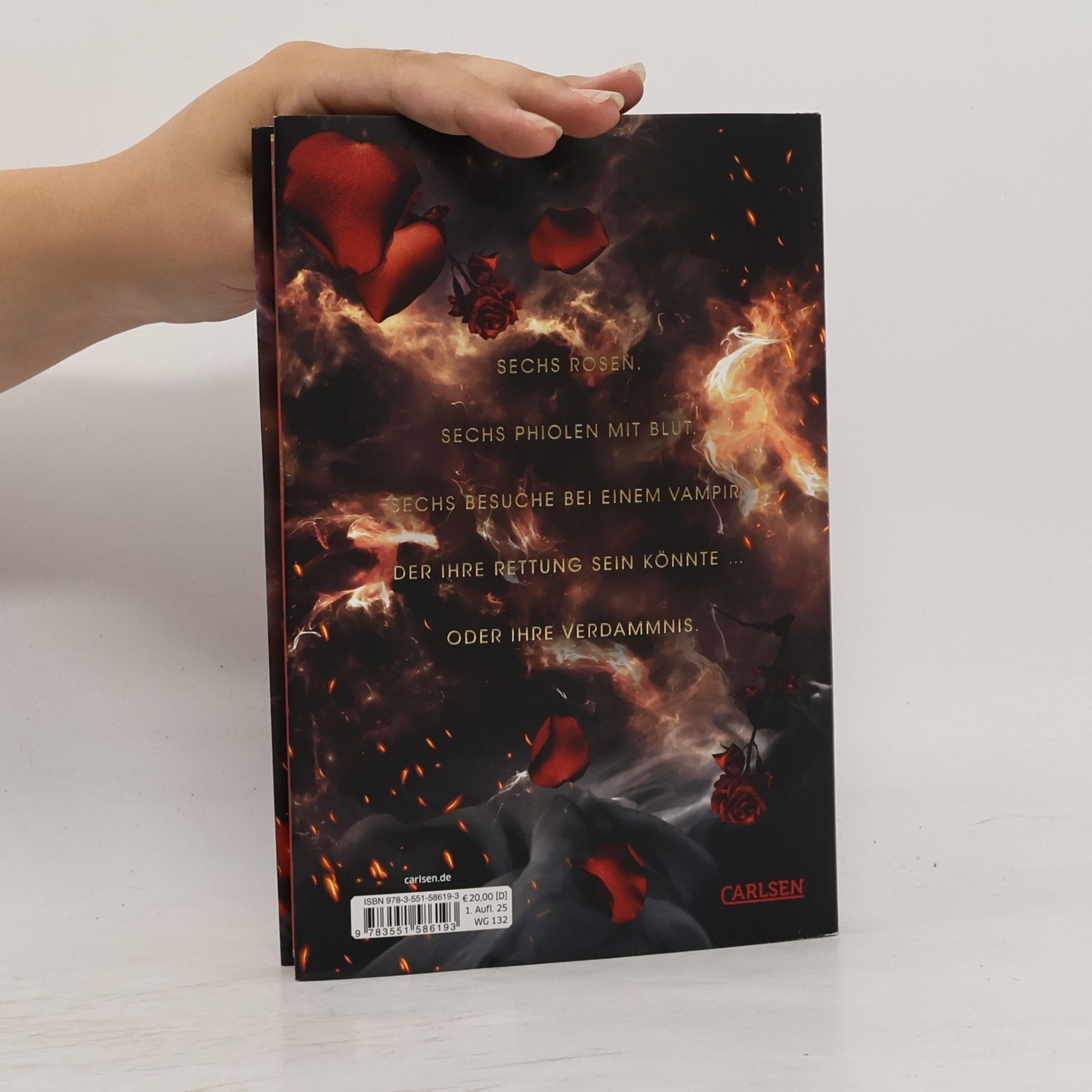Carissa Broadbent Six Scorched Roses