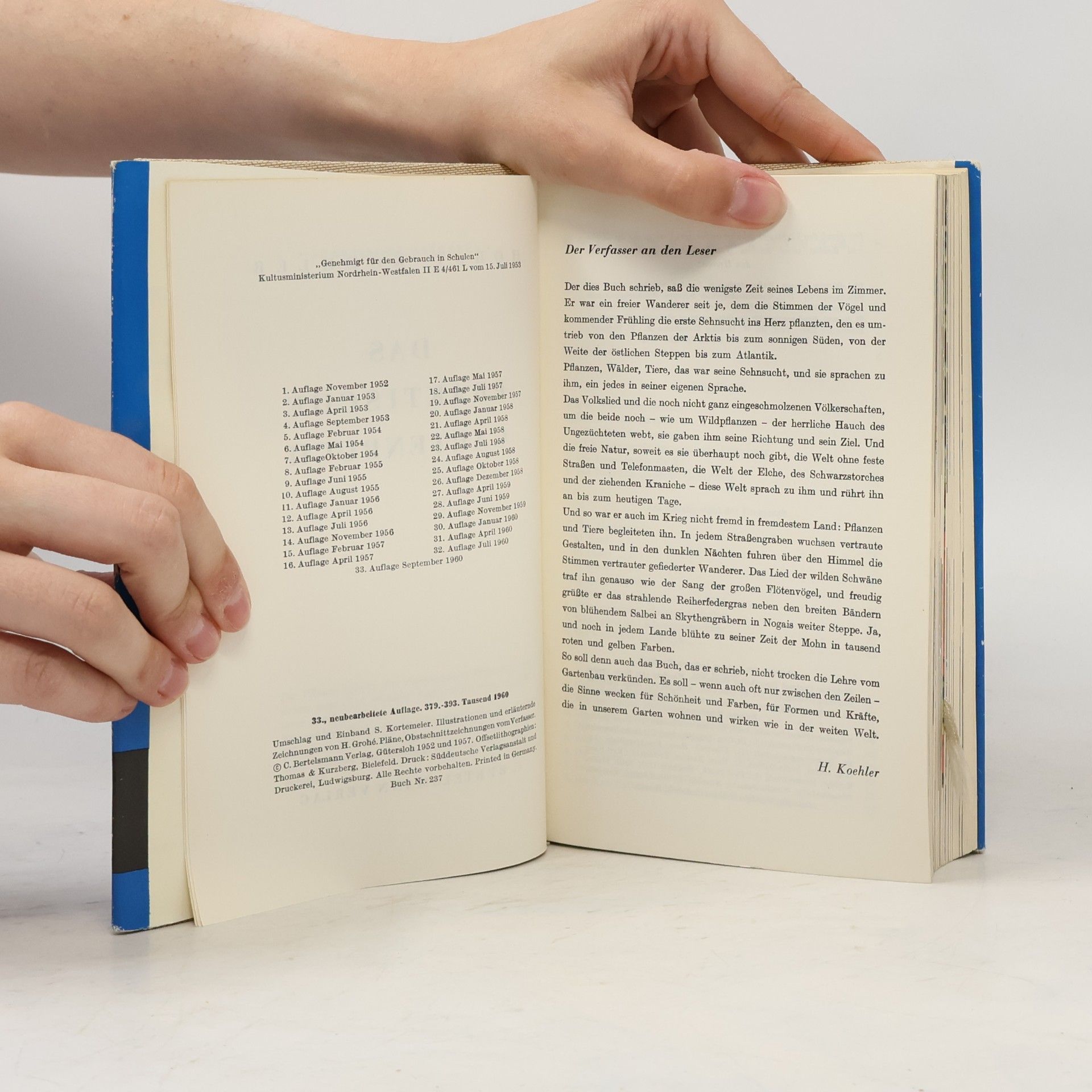 Horst Koehler Das praktische Gartenbuch