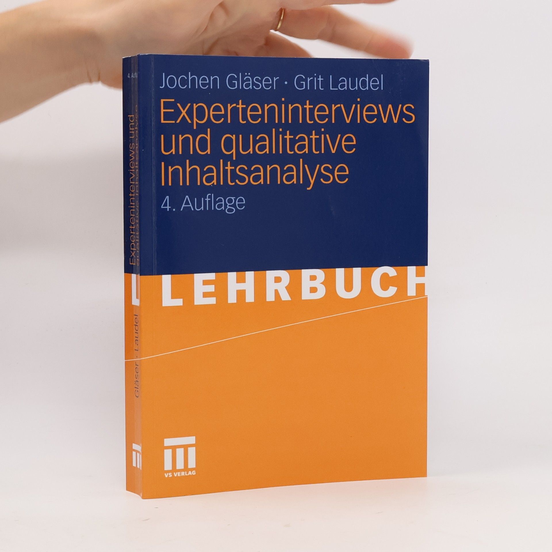 Jochen Gläser Experteninterviews und qualitative Inhaltsanalyse