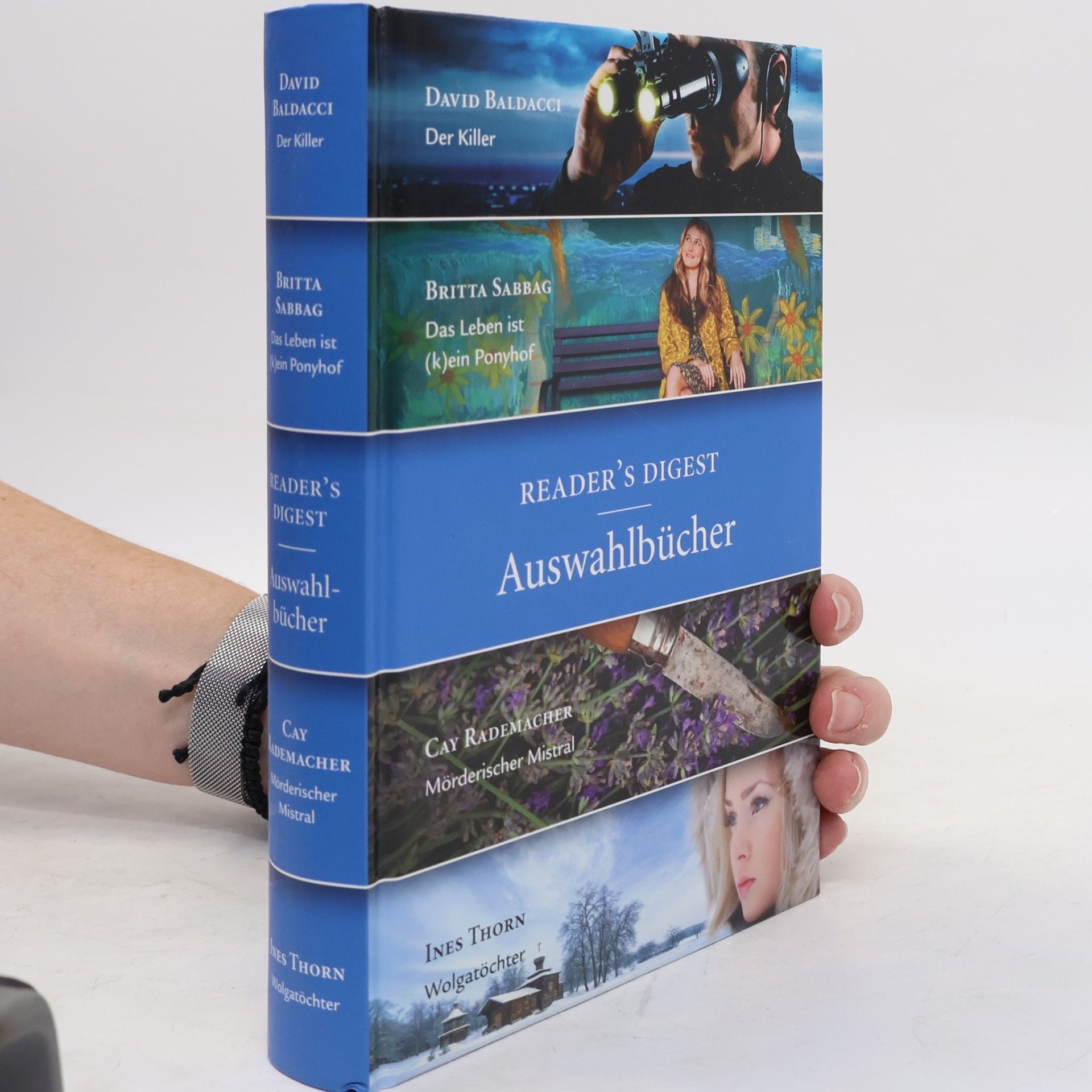 Reader´s Digest Auswahlbücher. Der Killer. Das Leben ist (k)ein Ponyhof. Mörderischer Mistral. Wolgatöchter