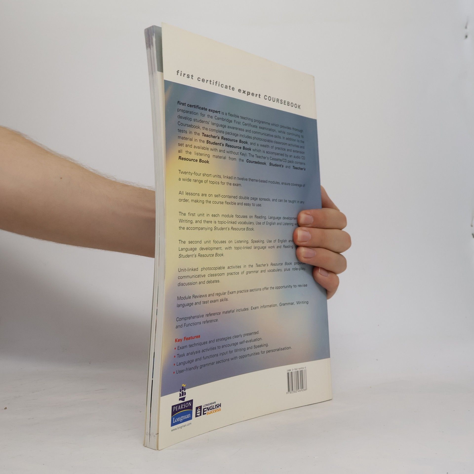 Jana Bellová First certificate expert. Coursebook