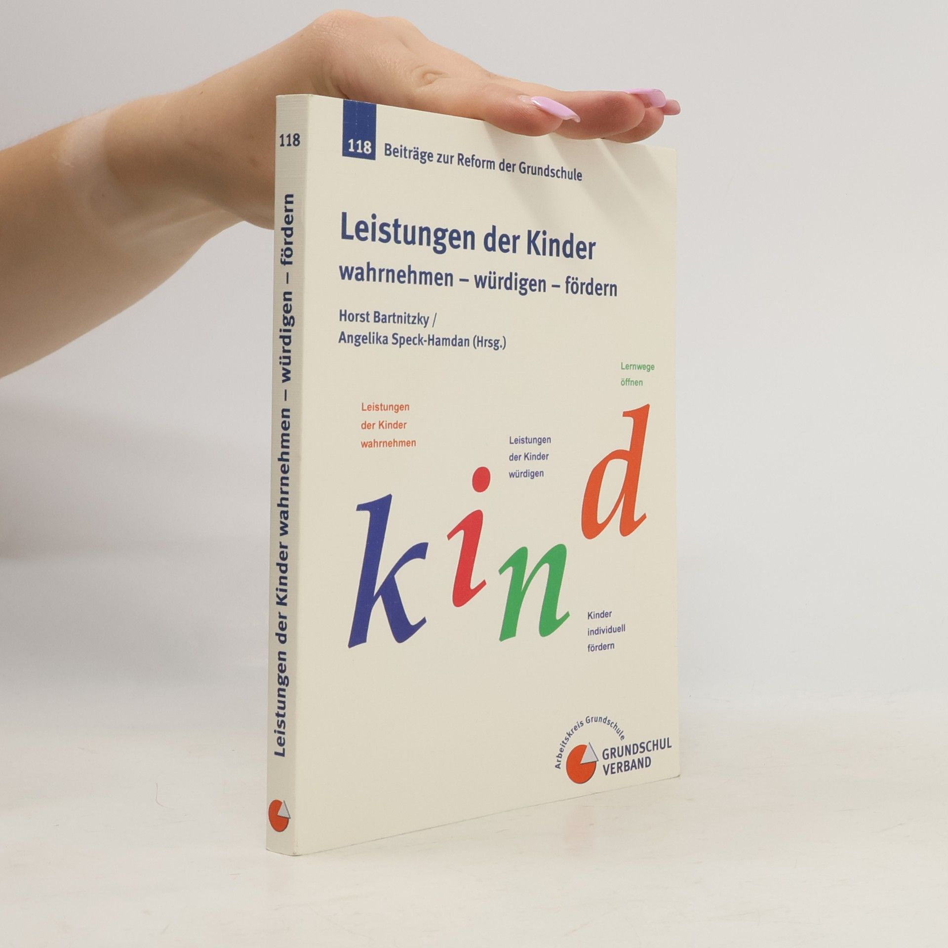 Jens Bartnitzky Leistungen der Kinder wahrnehmen, würdigen, fördern