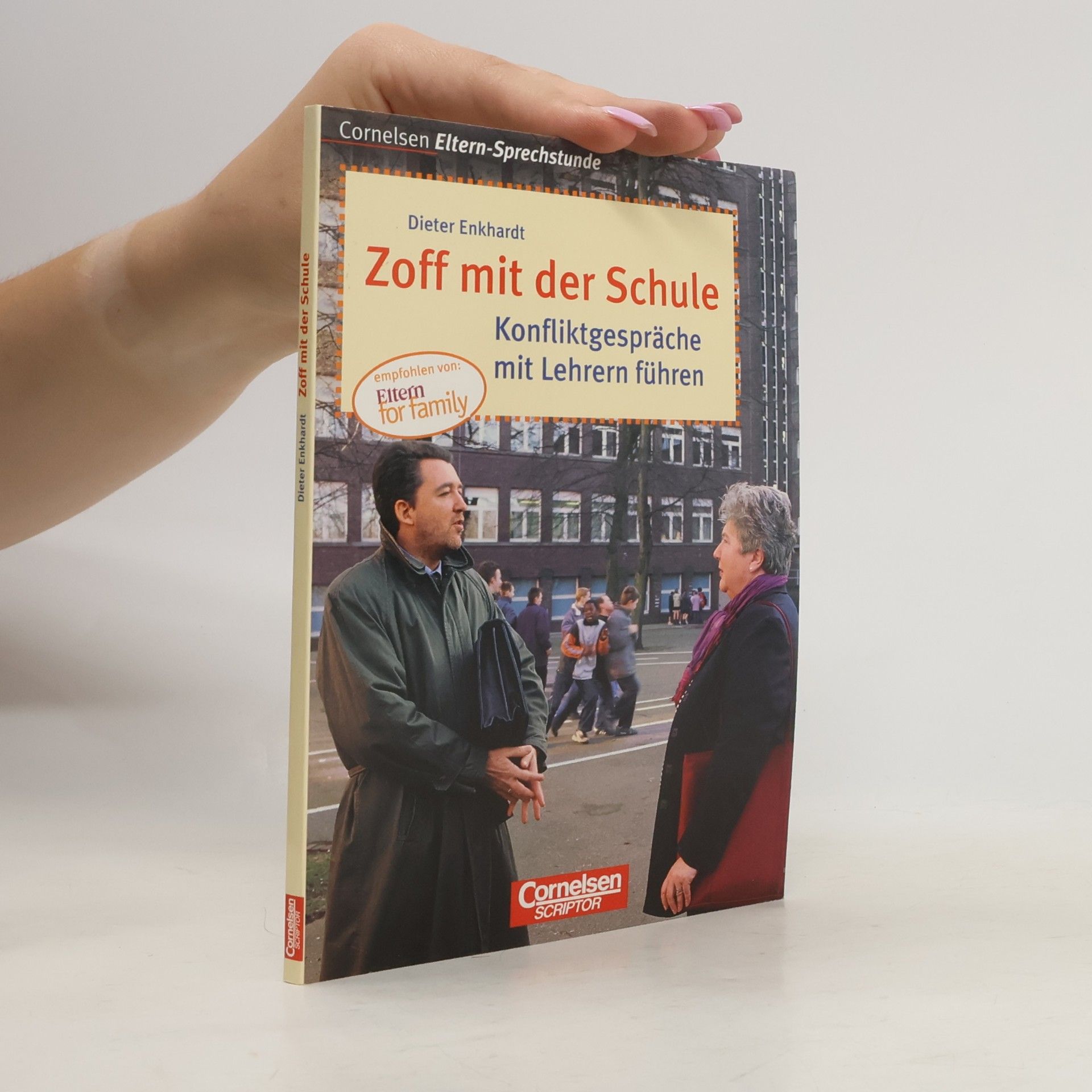 Dieter Enkhardt Zoff mit der Schule