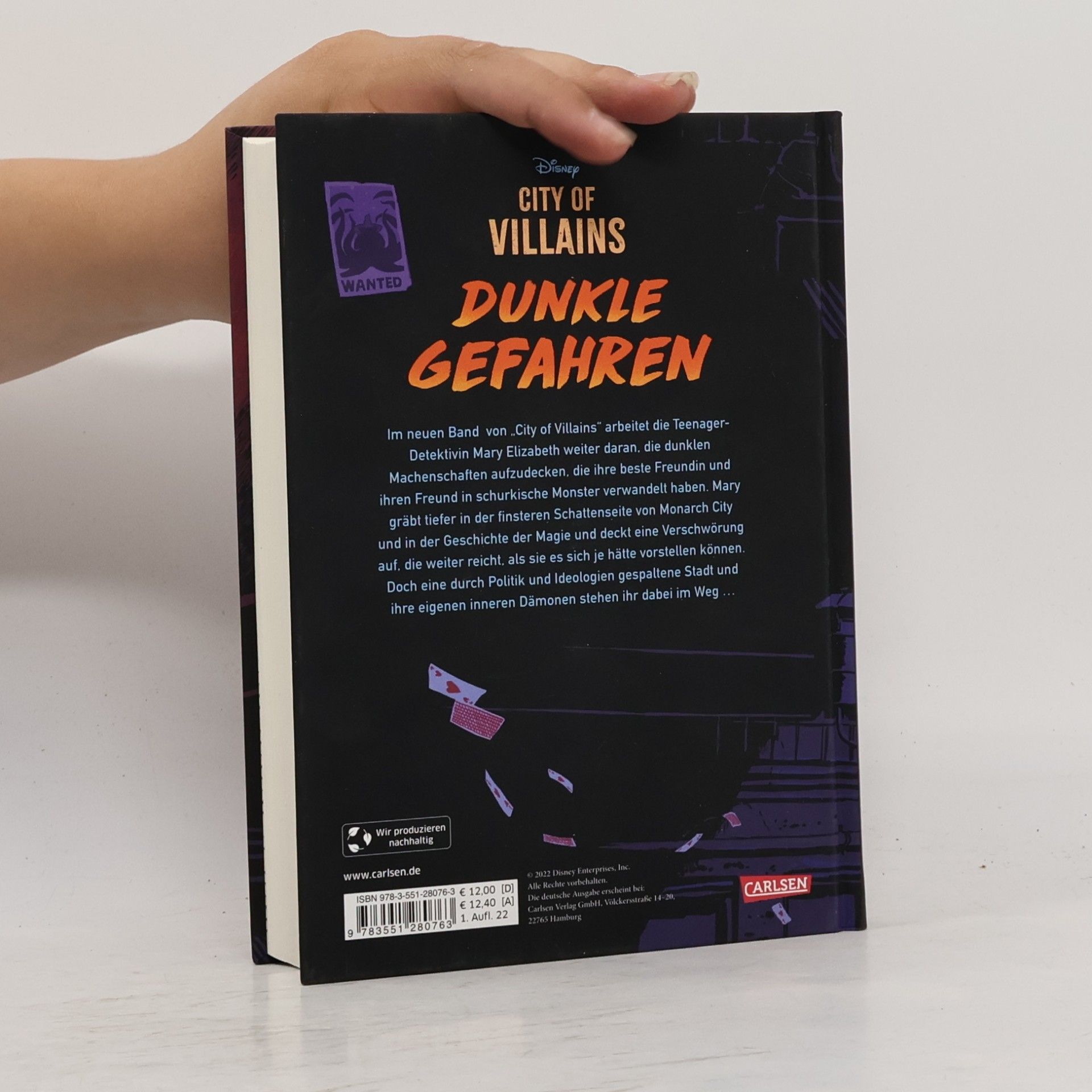 Estelle Laure Dunkle Gefahren. City of Villains