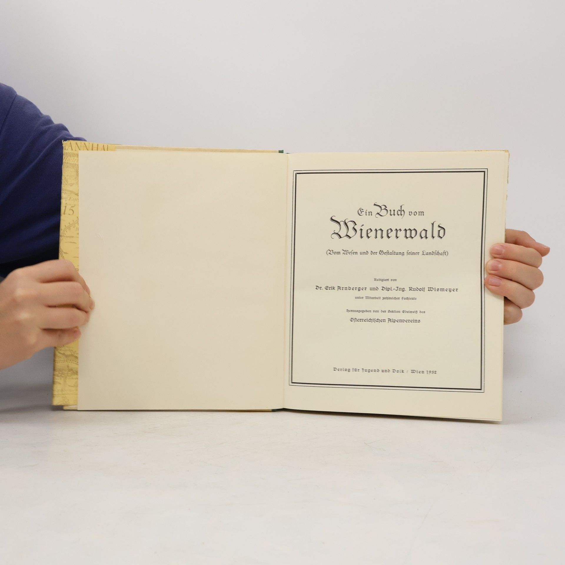 Erik Arnberger Ein Buch vom Wienerwald