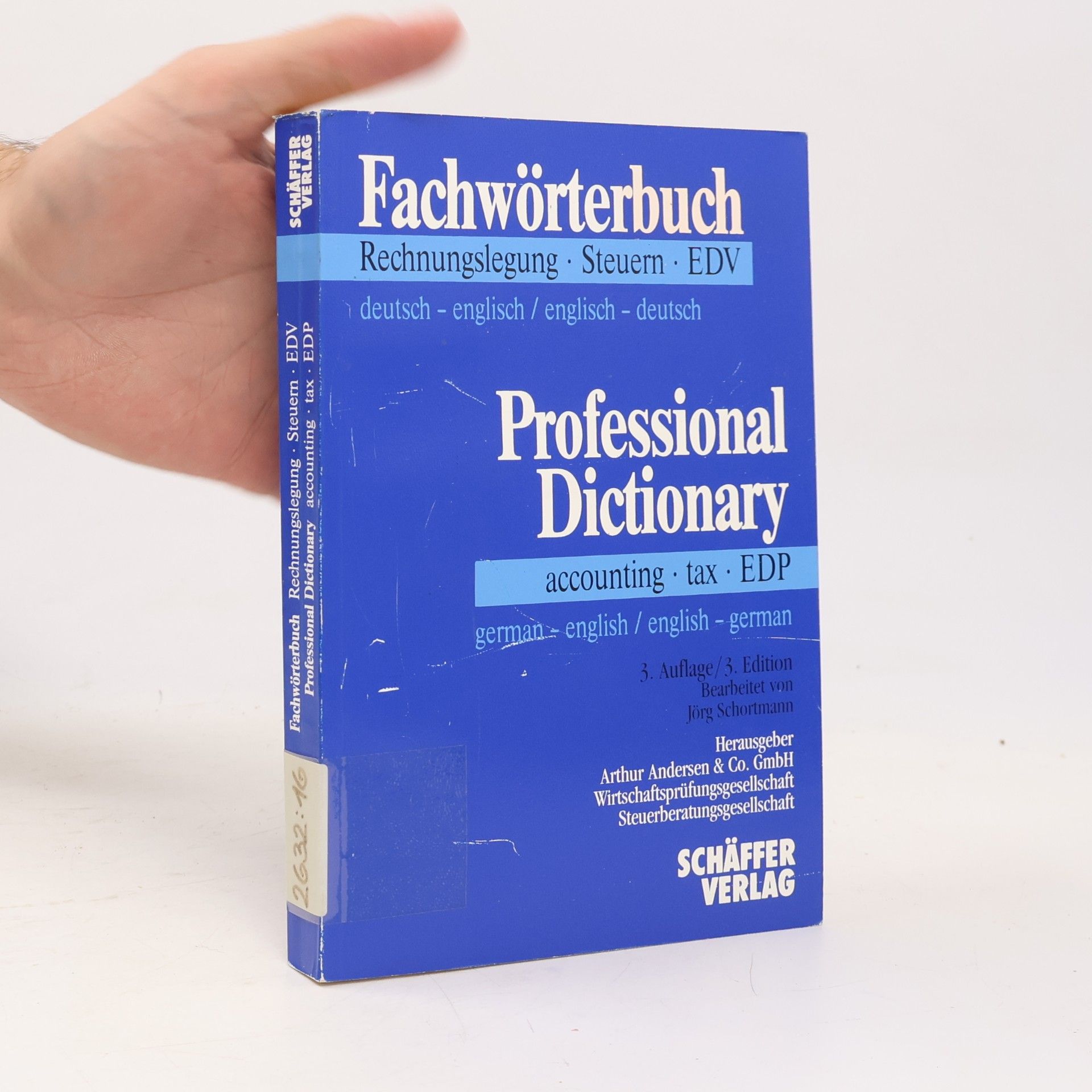 Fachwörterbuch Rechnungslegung, Steuern, EDV