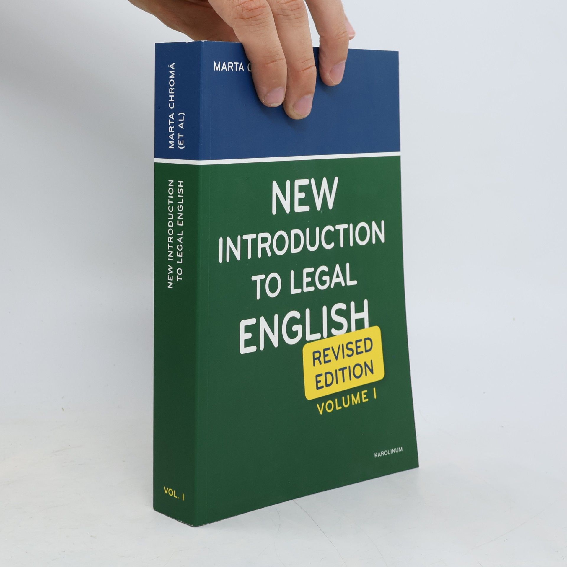 Marta Chromá New introduction to legal English. Revised edition. Volume I