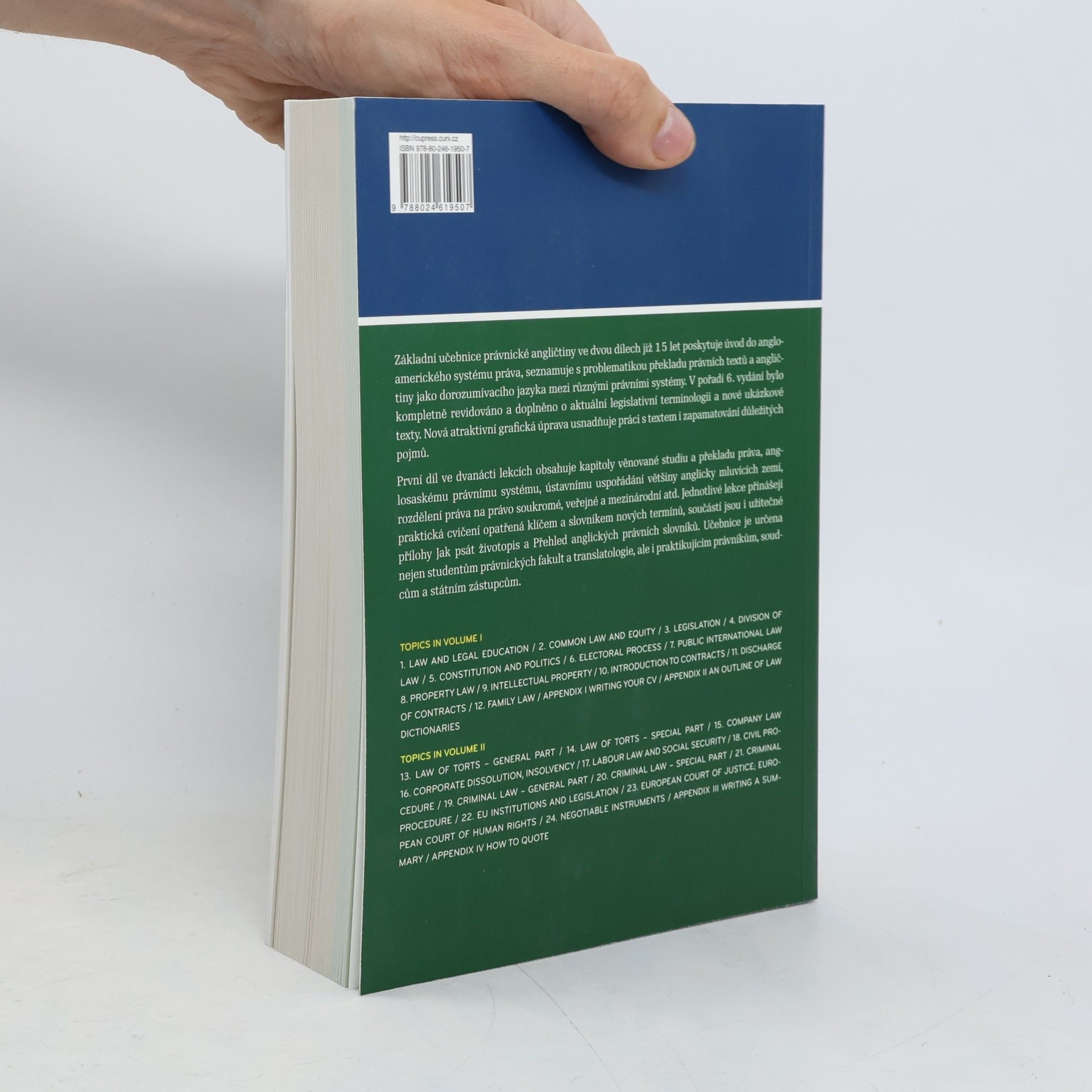 Marta Chromá New introduction to legal English. Revised edition. Volume I
