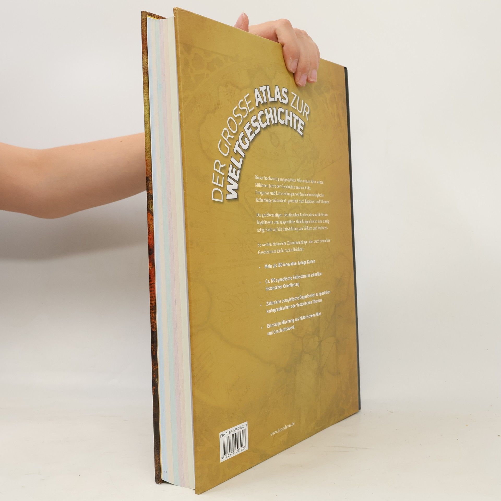 Johannes Ebert Brockhaus - der große Atlas zur Weltgeschichte