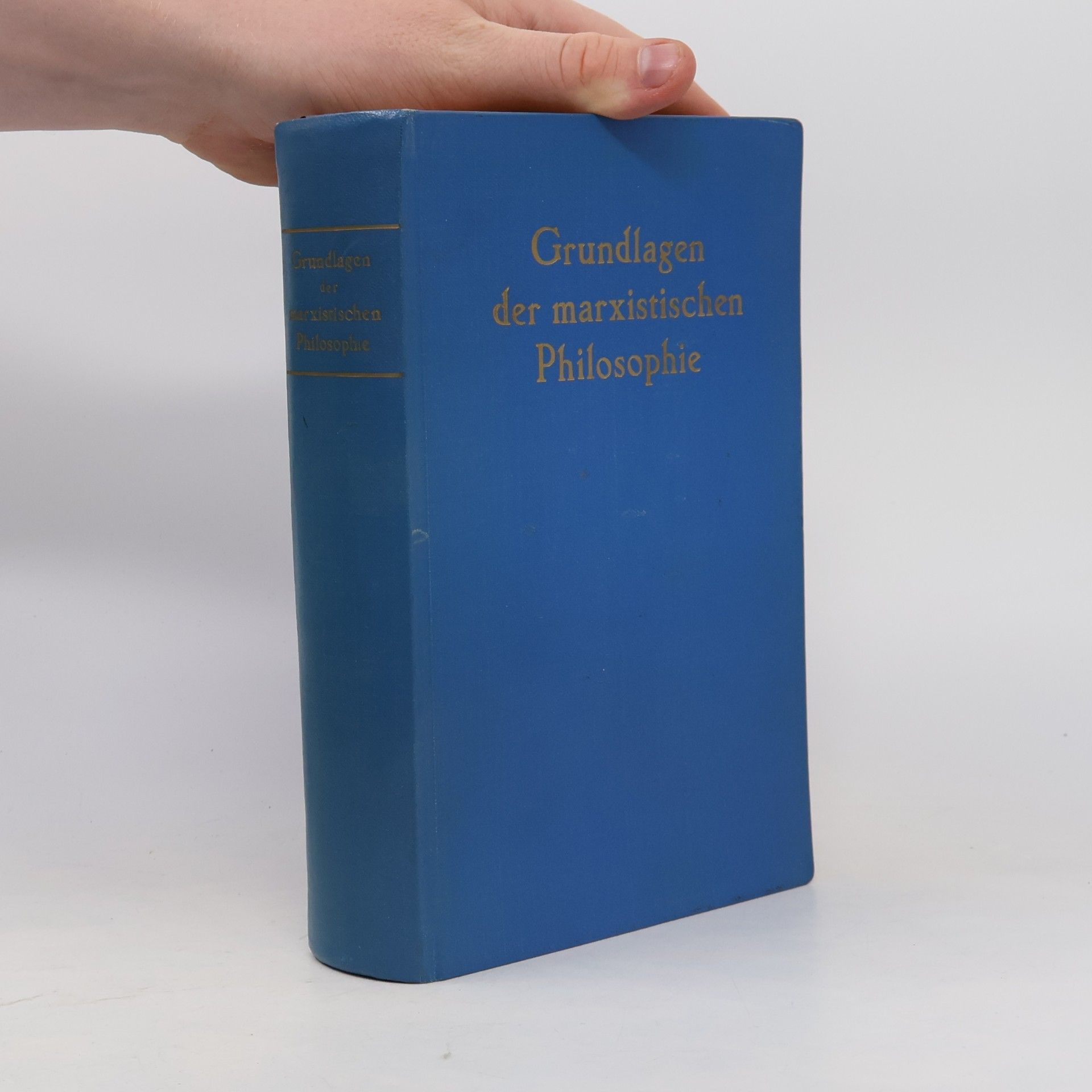AA.VV. Grundlagen der marxistischen Philosophie