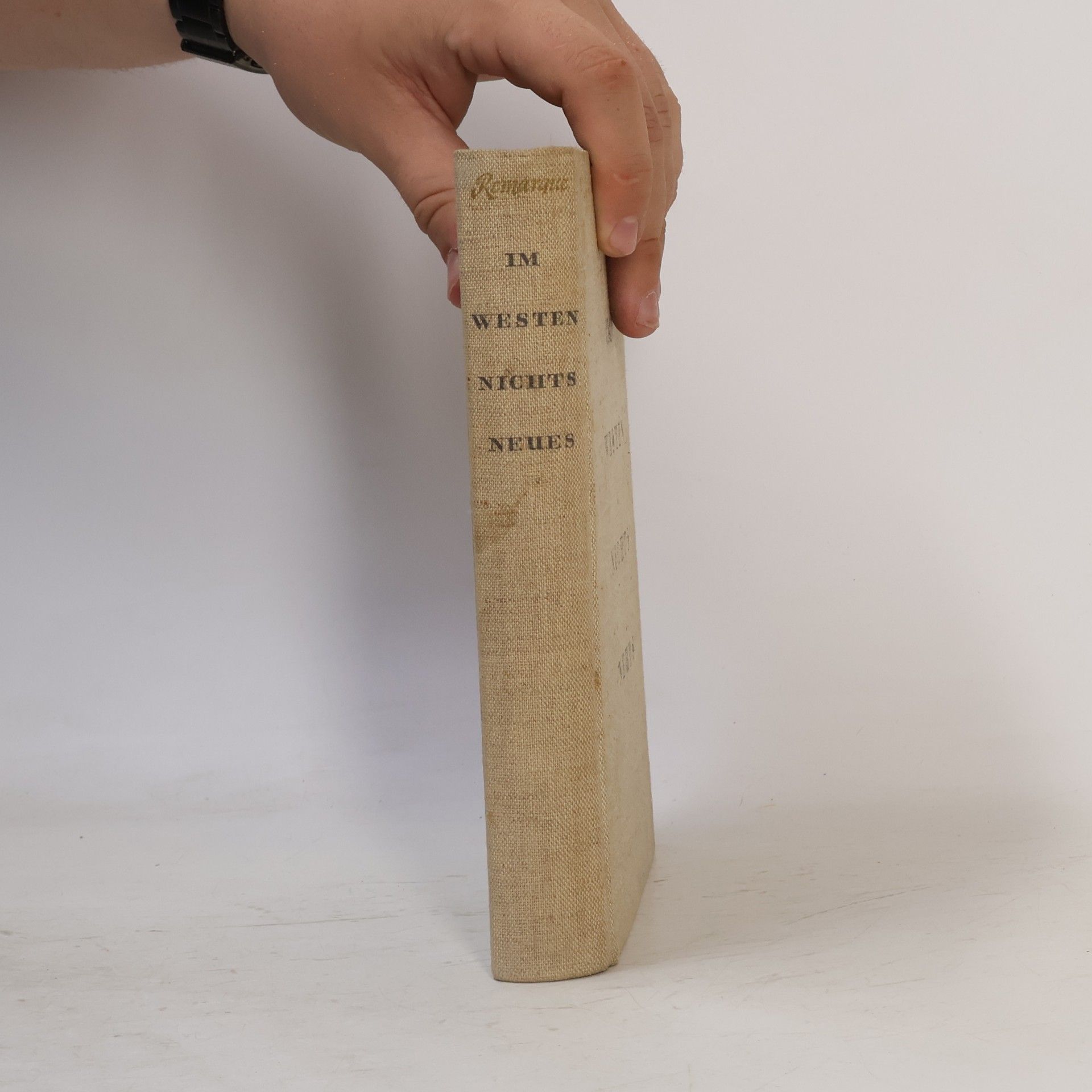 Erich Maria Remarque Im Westen nichts neues
