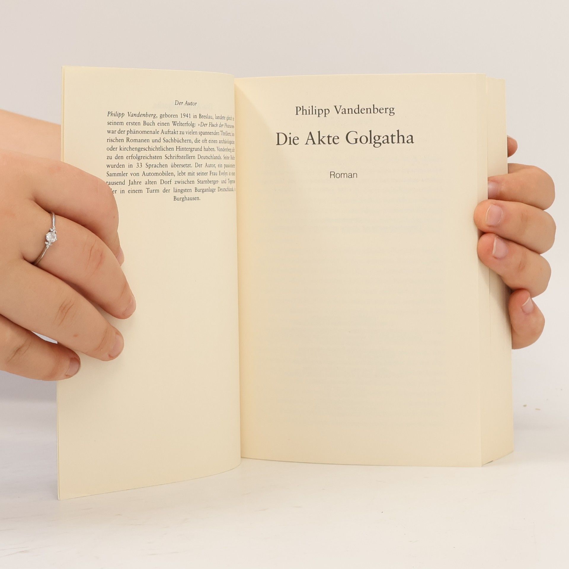 Philipp Vandenberg Die Akte Golgatha