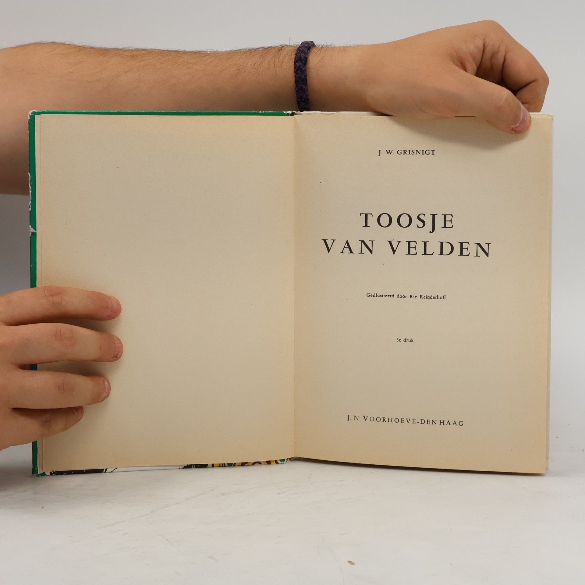 Johannes Wilhelmus Grisnigt Toosje van Velden