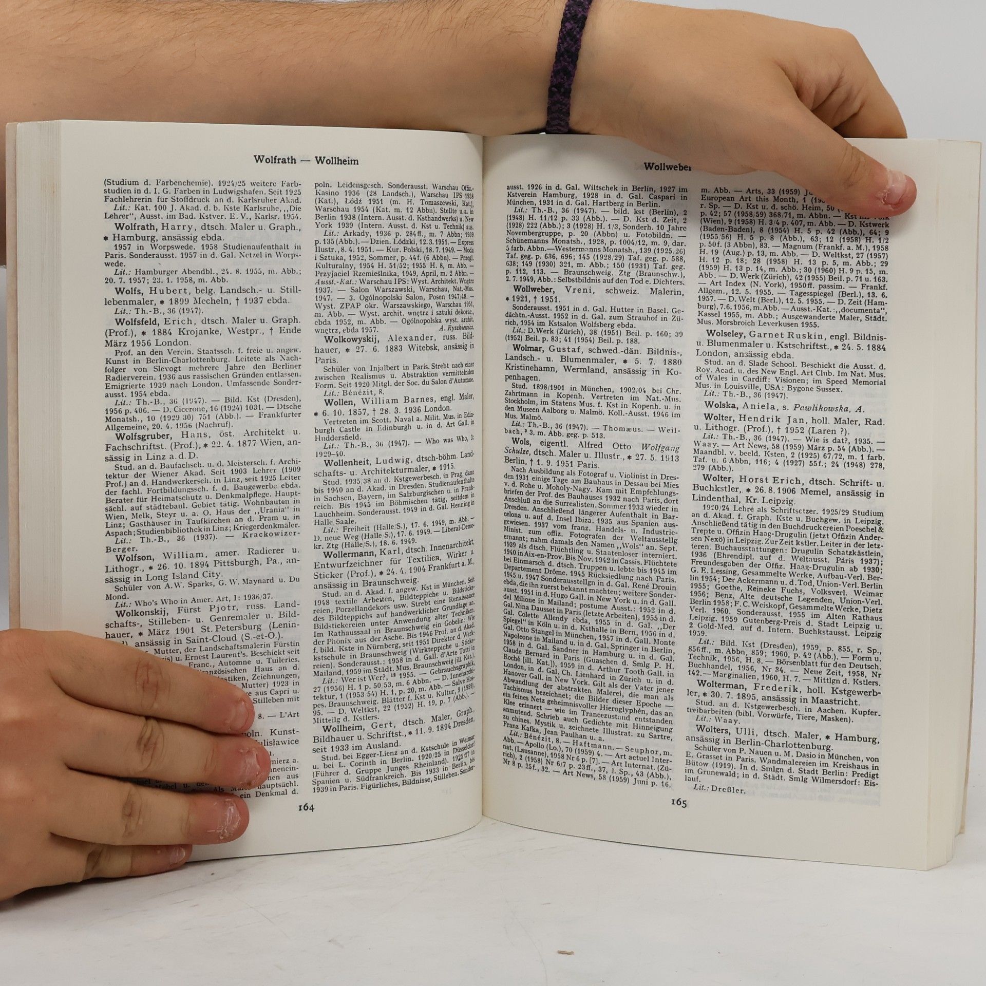 Hans Vollmer Allgemeines Lexikon der bildenden Künstler des XX. Jahrhunderts Band 5. Vaa - Zyzywi. Nachträge Aabye - Györy