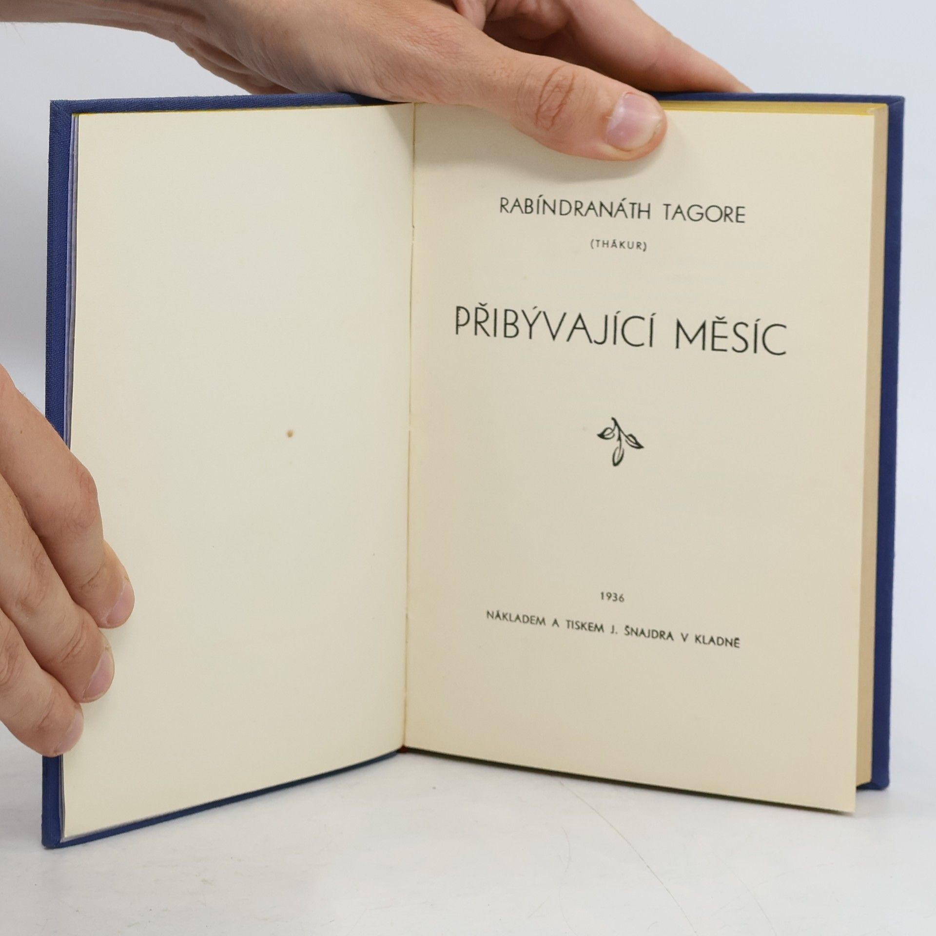 Rabindranath Tagore Přibývající měsíc