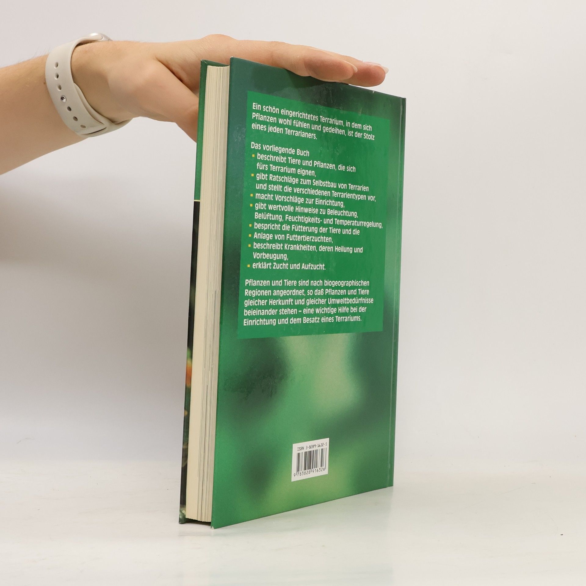 Paul Heinrich Stettler Handbuch der Terrarienkunde
