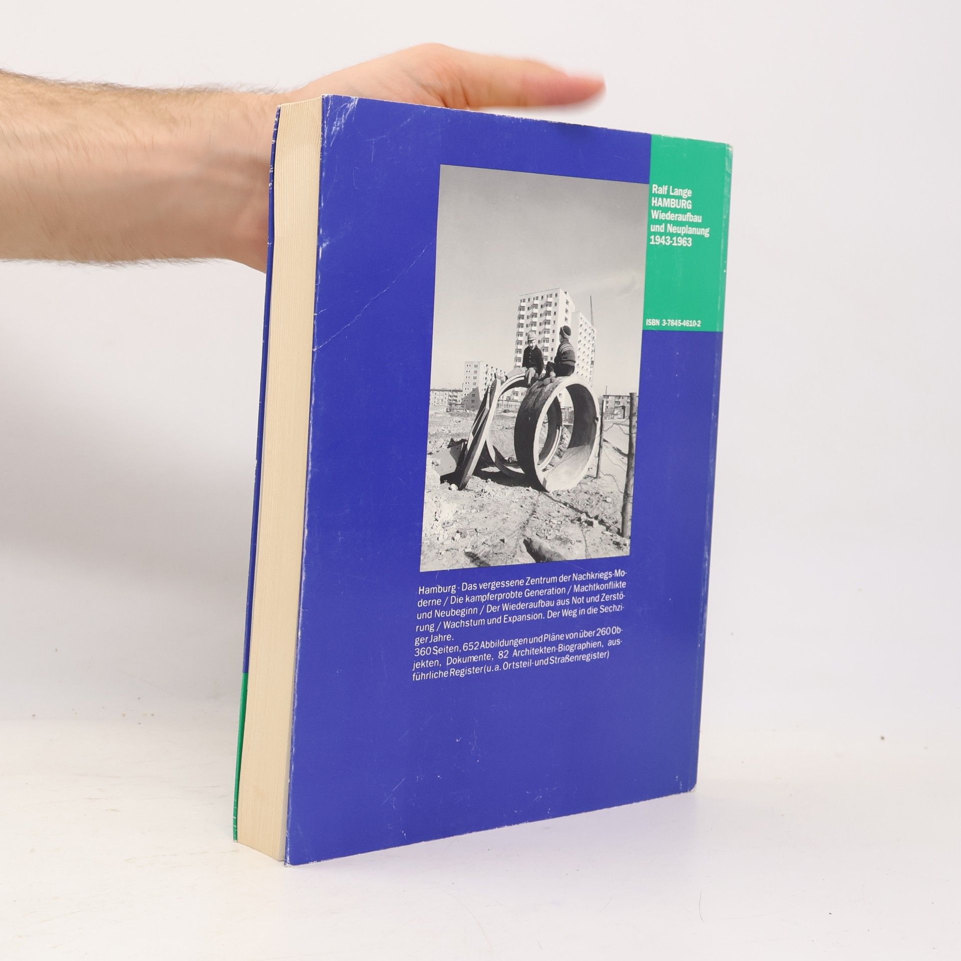 Ralf Lange Hamburg - Wiederaufbau und Neuplanung 1943 - 1963