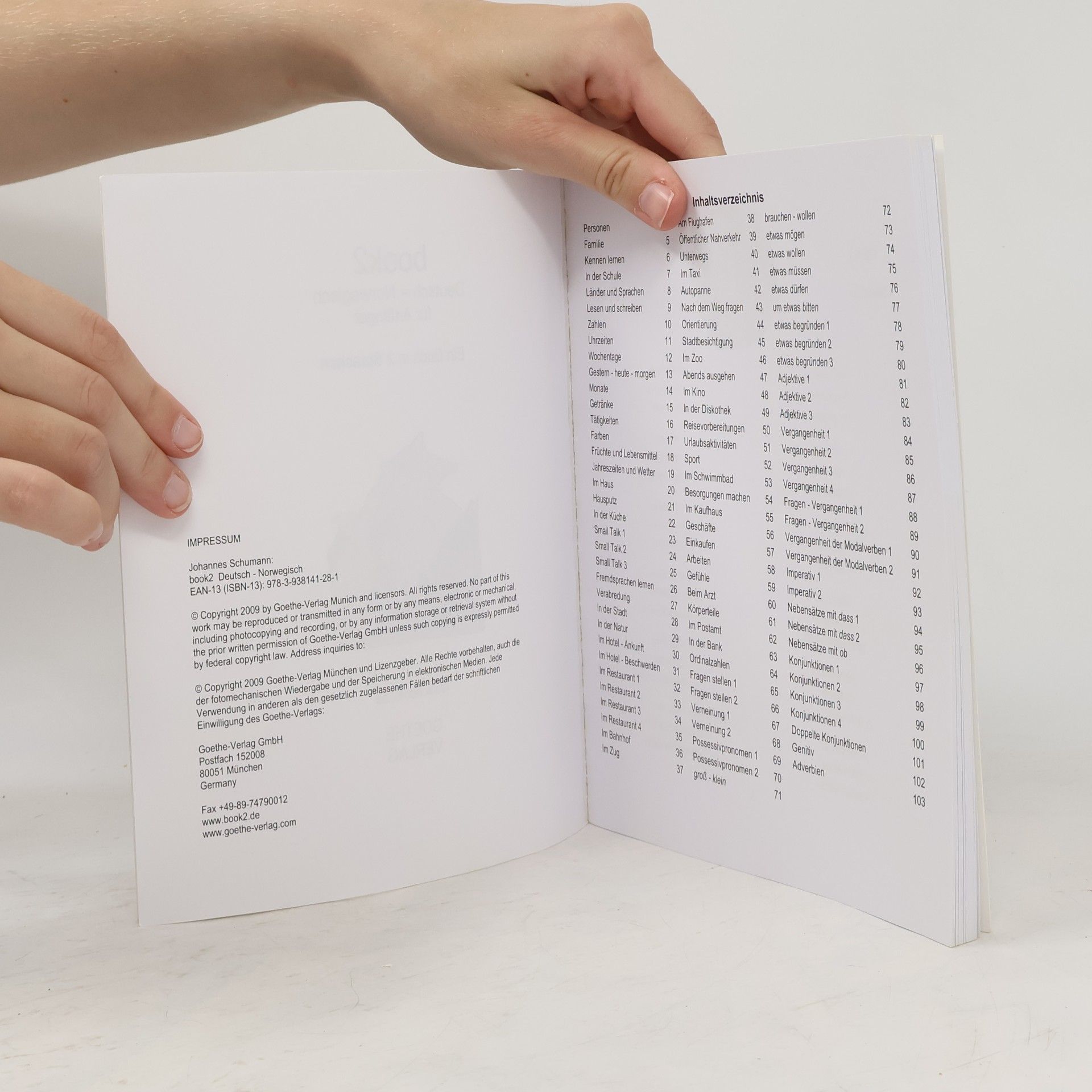 Johannes Schumann book2 Deutsch - Norwegisch für Anfänger